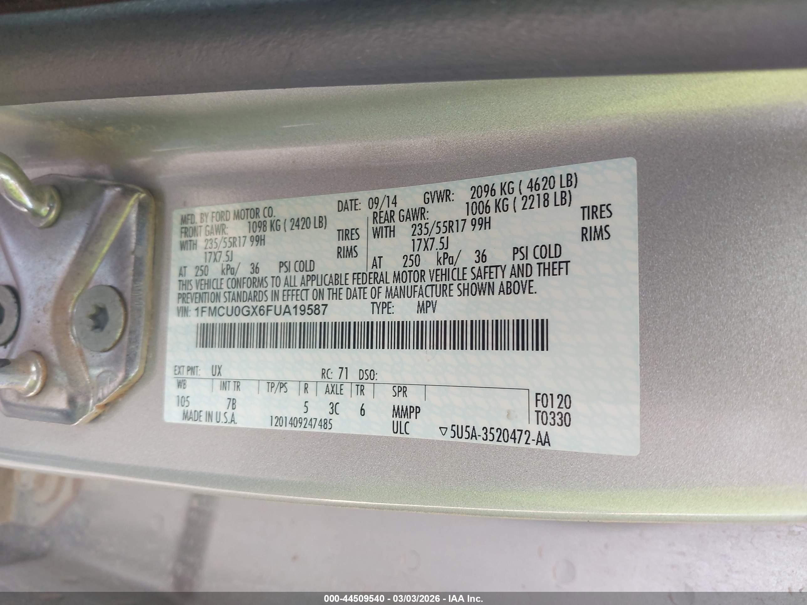 FORD ESCAPE image 9