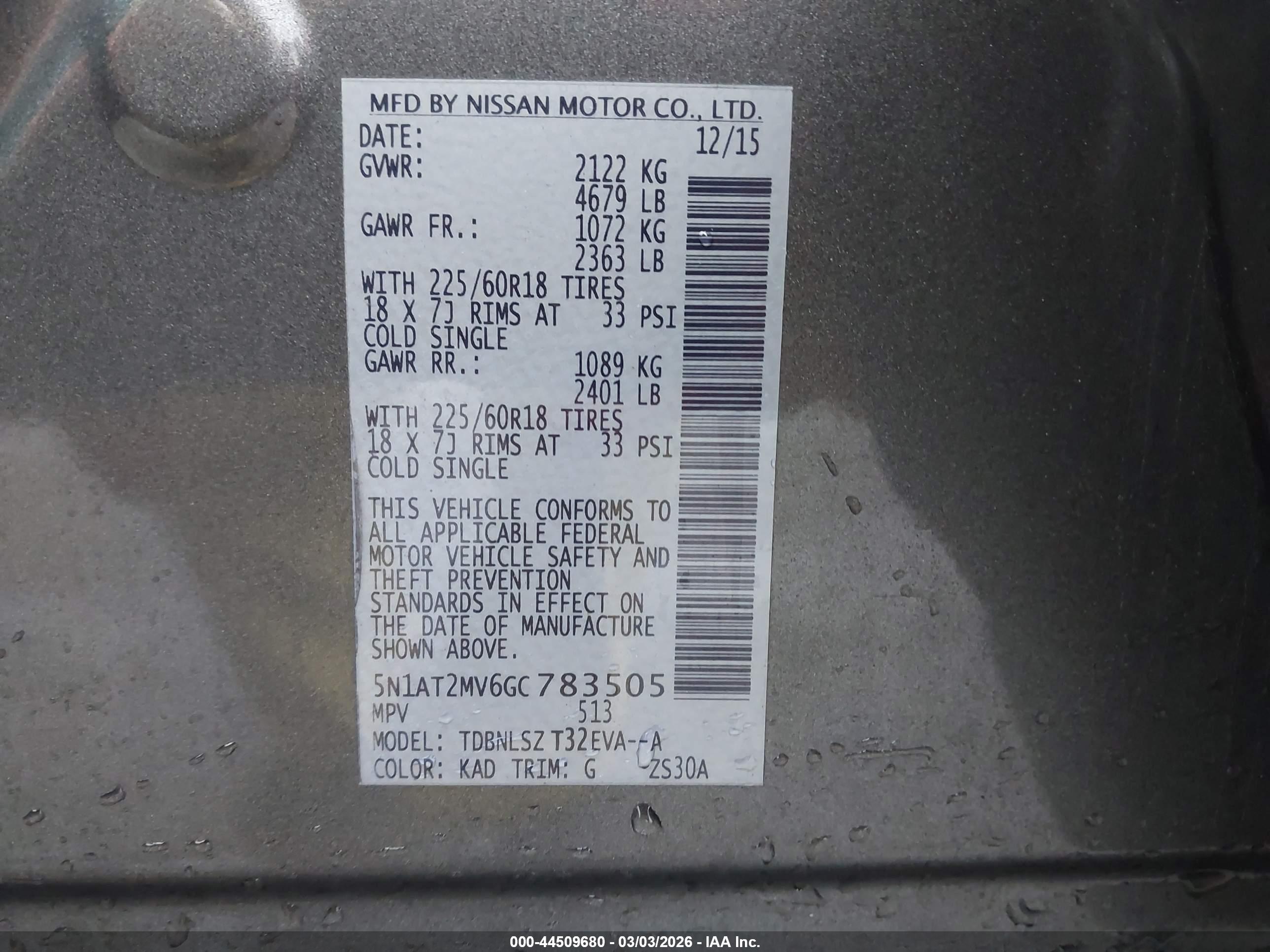 NISSAN ROGUE image 9