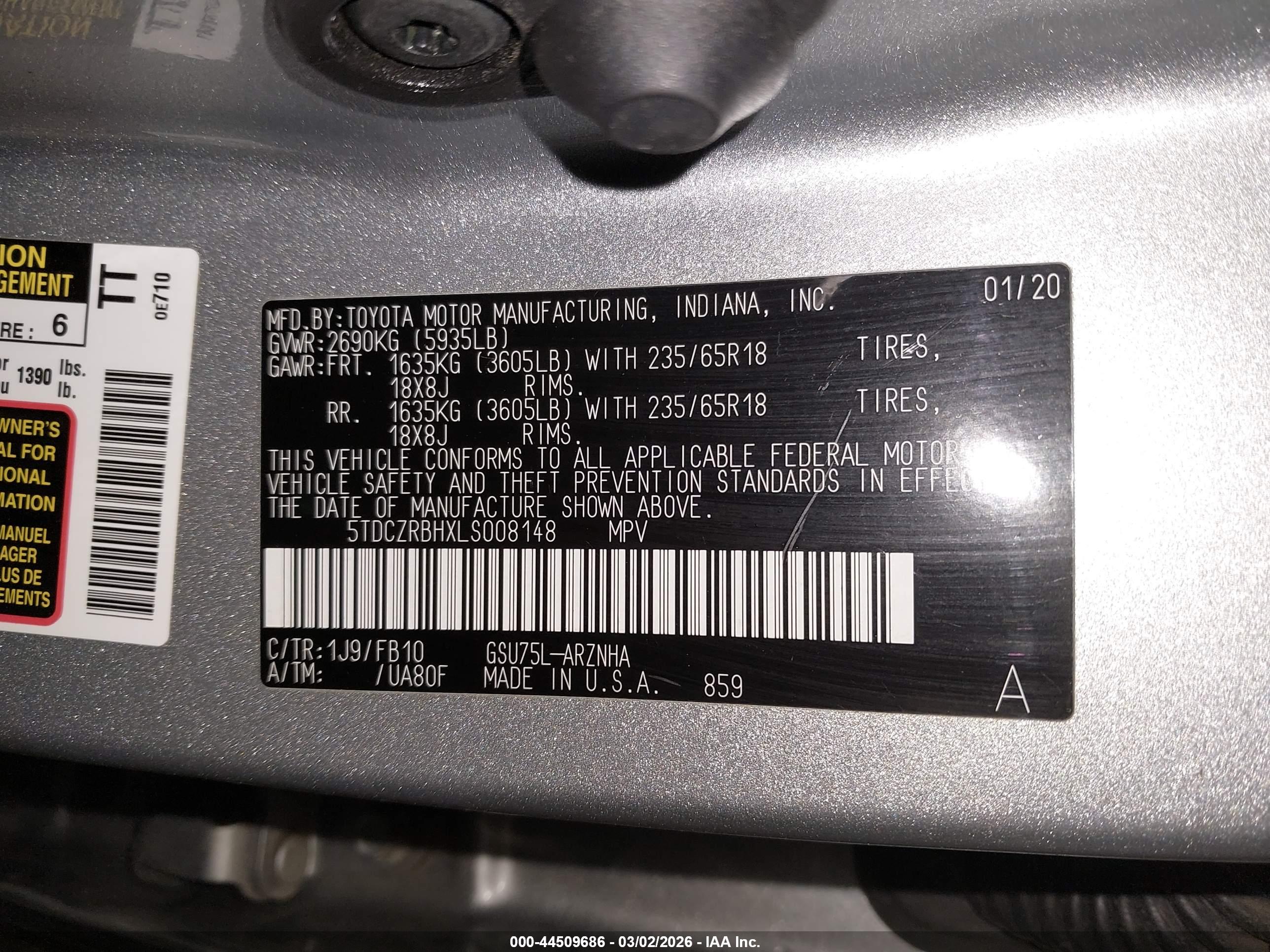 TOYOTA HIGHLANDER image 9