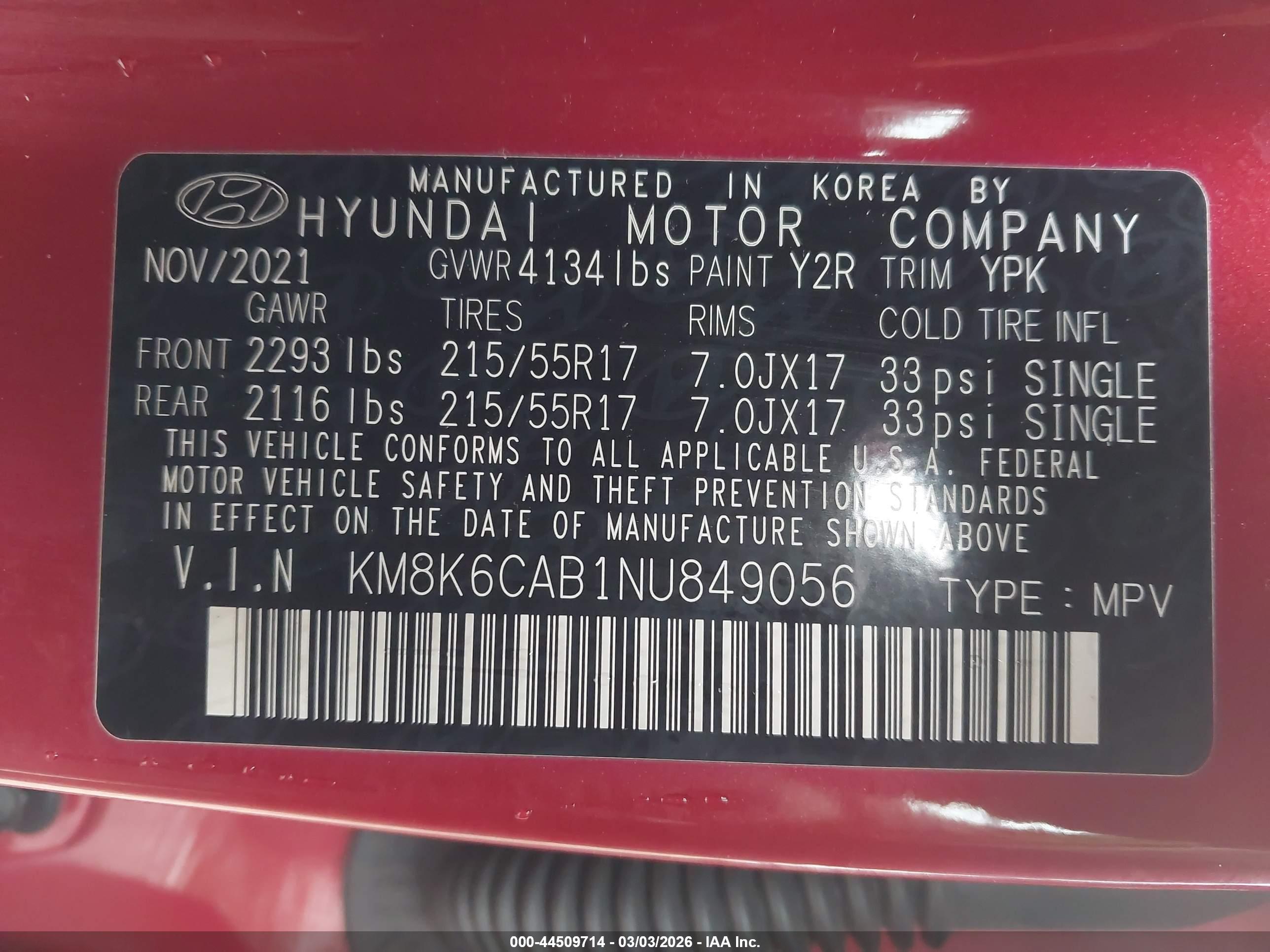 HYUNDAI KONA image 9