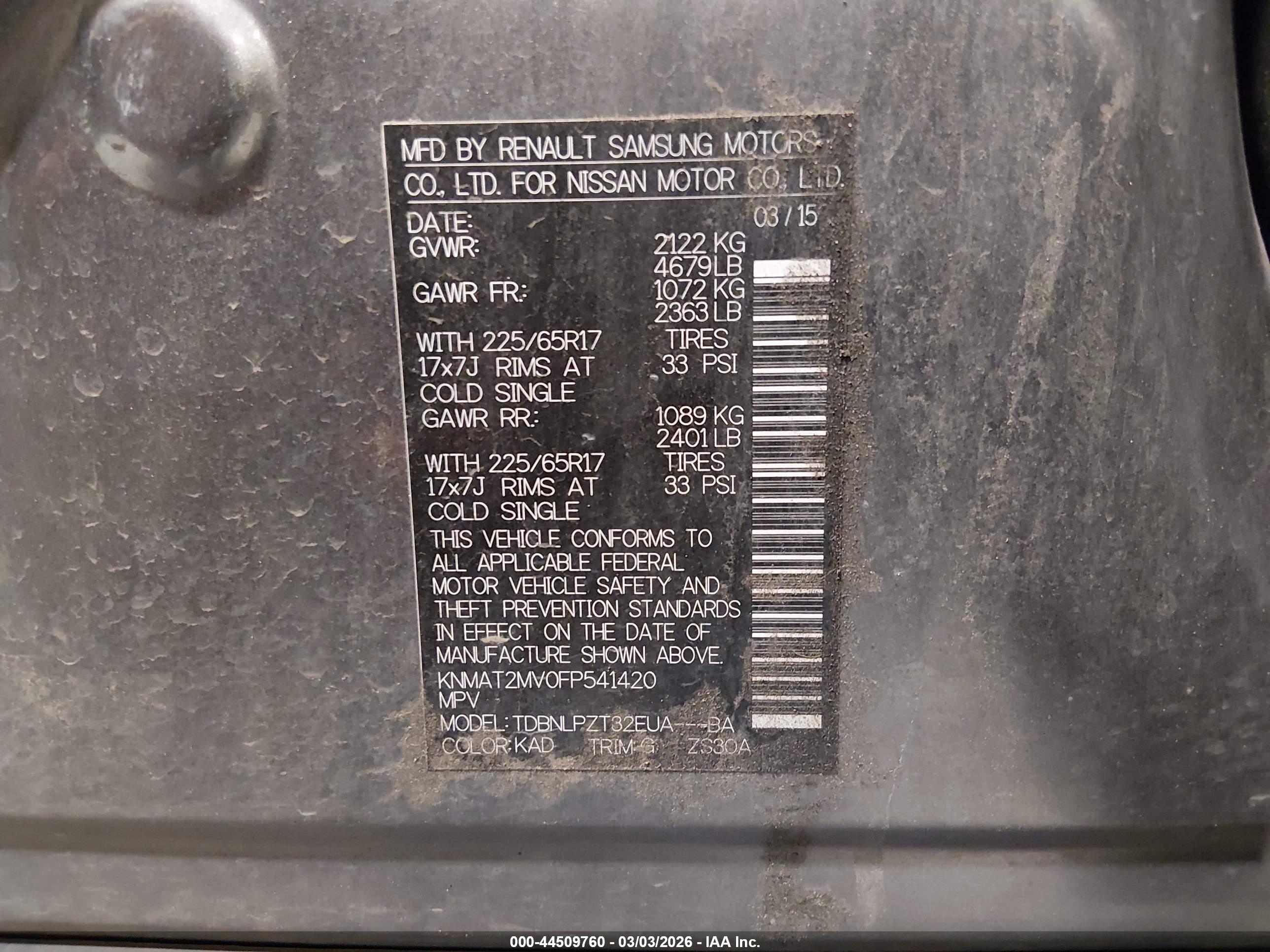NISSAN ROGUE image 9