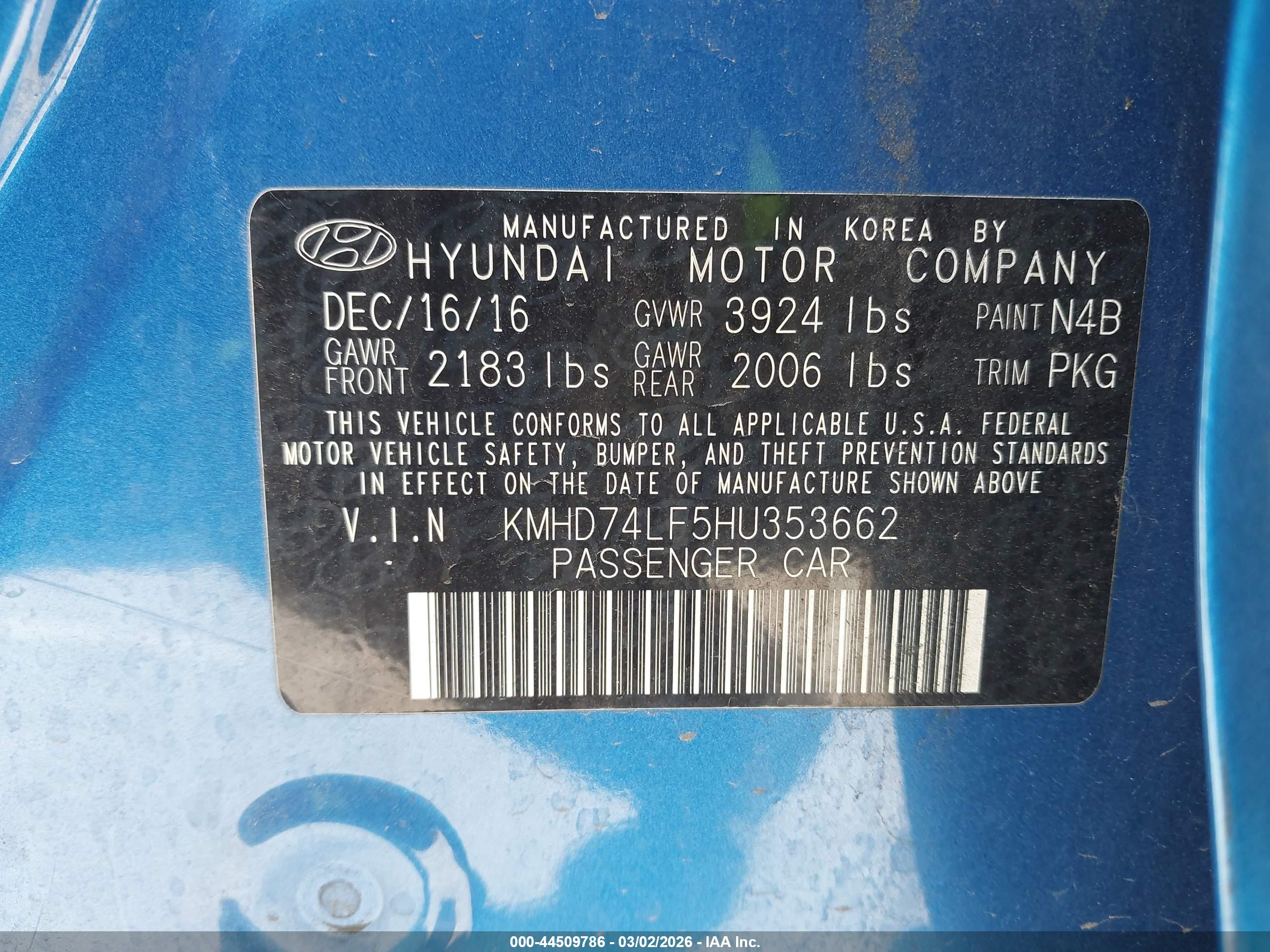 HYUNDAI ELANTRA image 9