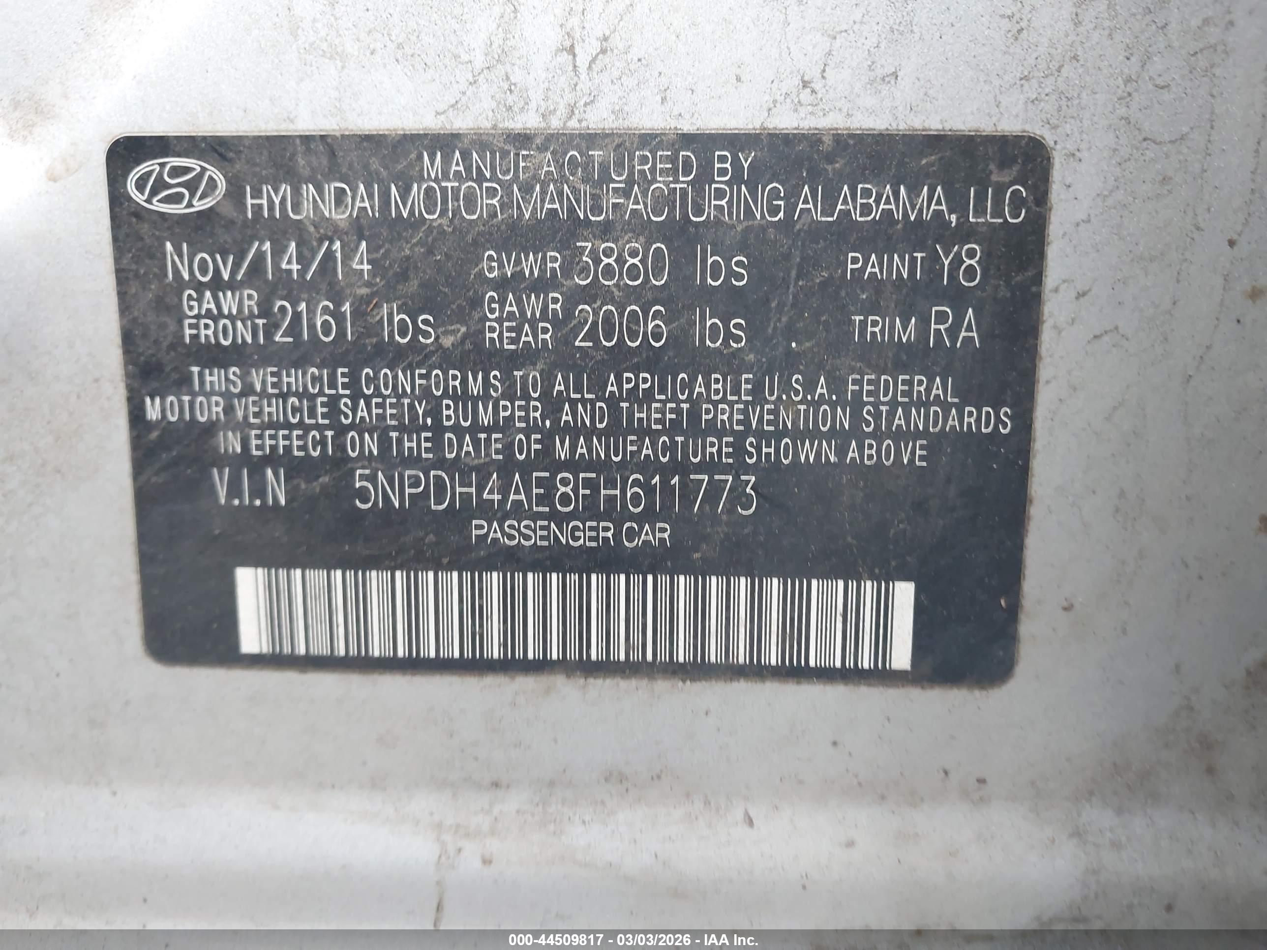 HYUNDAI ELANTRA image 9