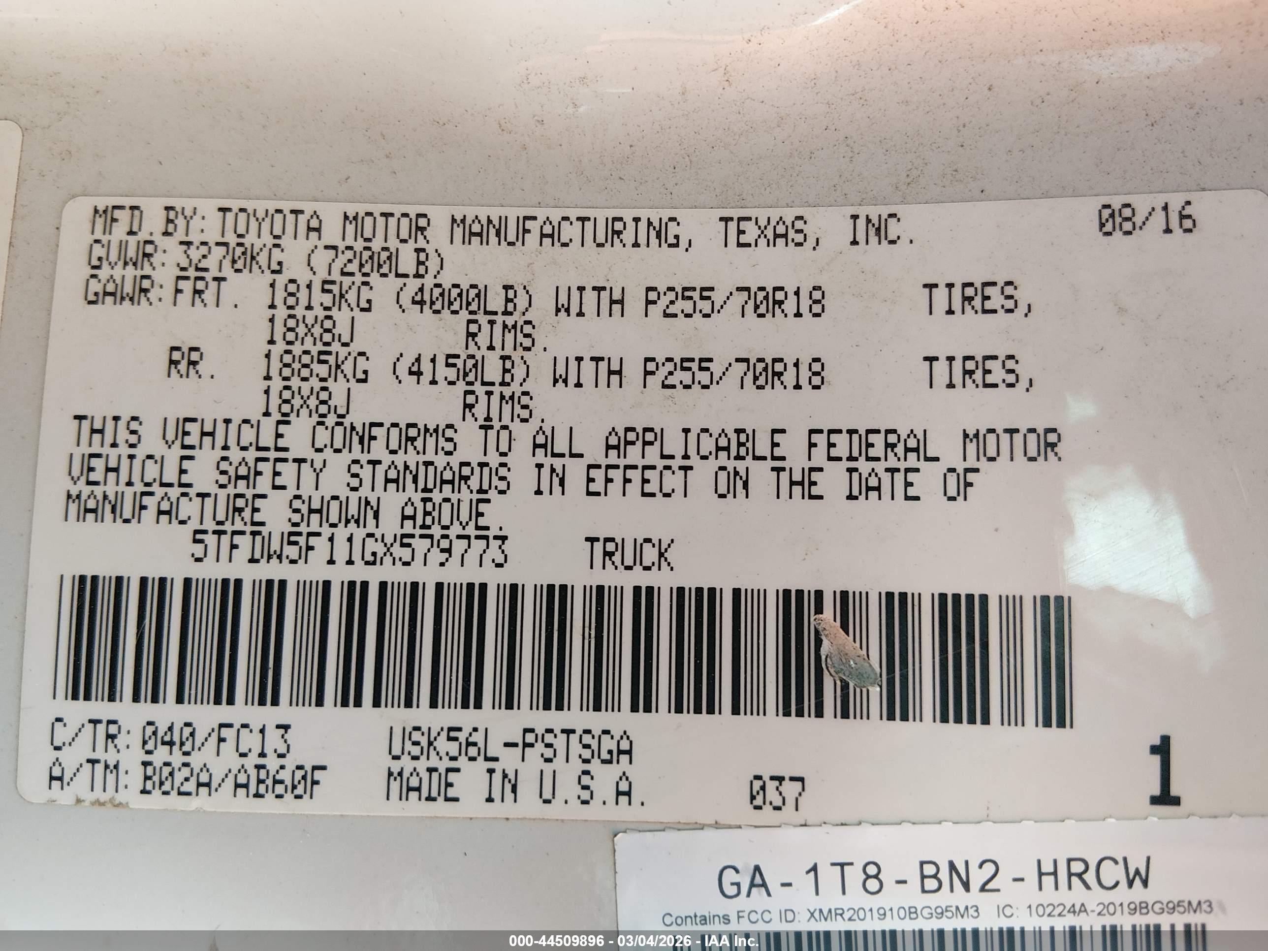 TOYOTA TUNDRA image 9