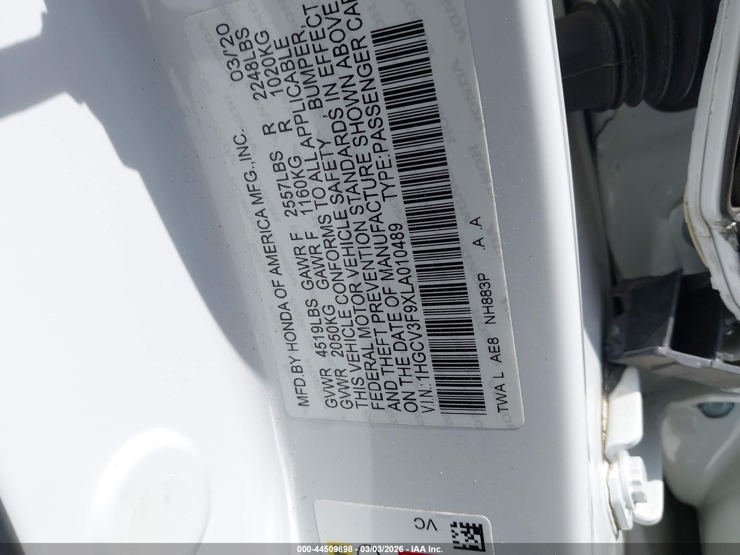 HONDA ACCORD image 9