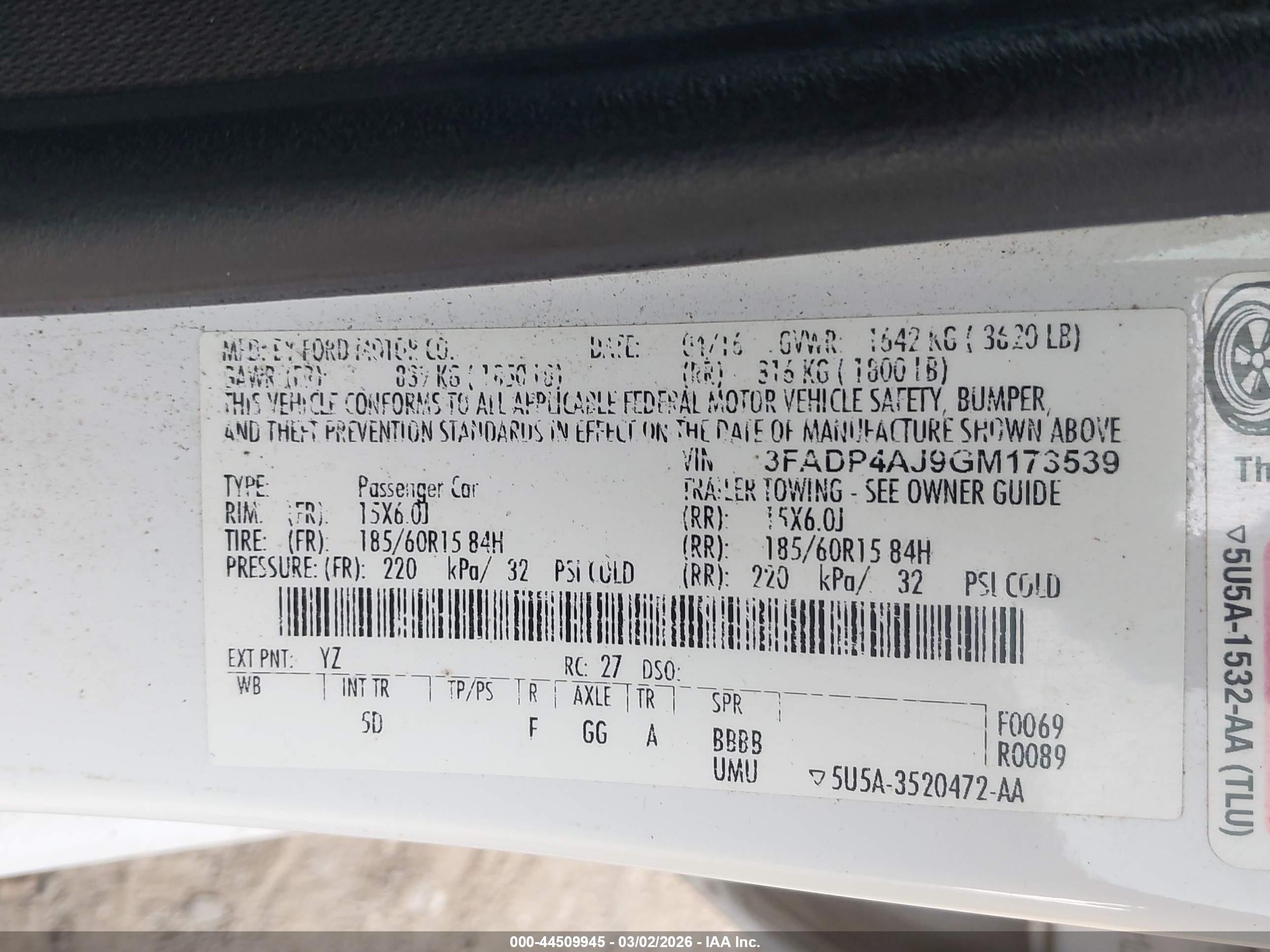 FORD FIESTA image 9