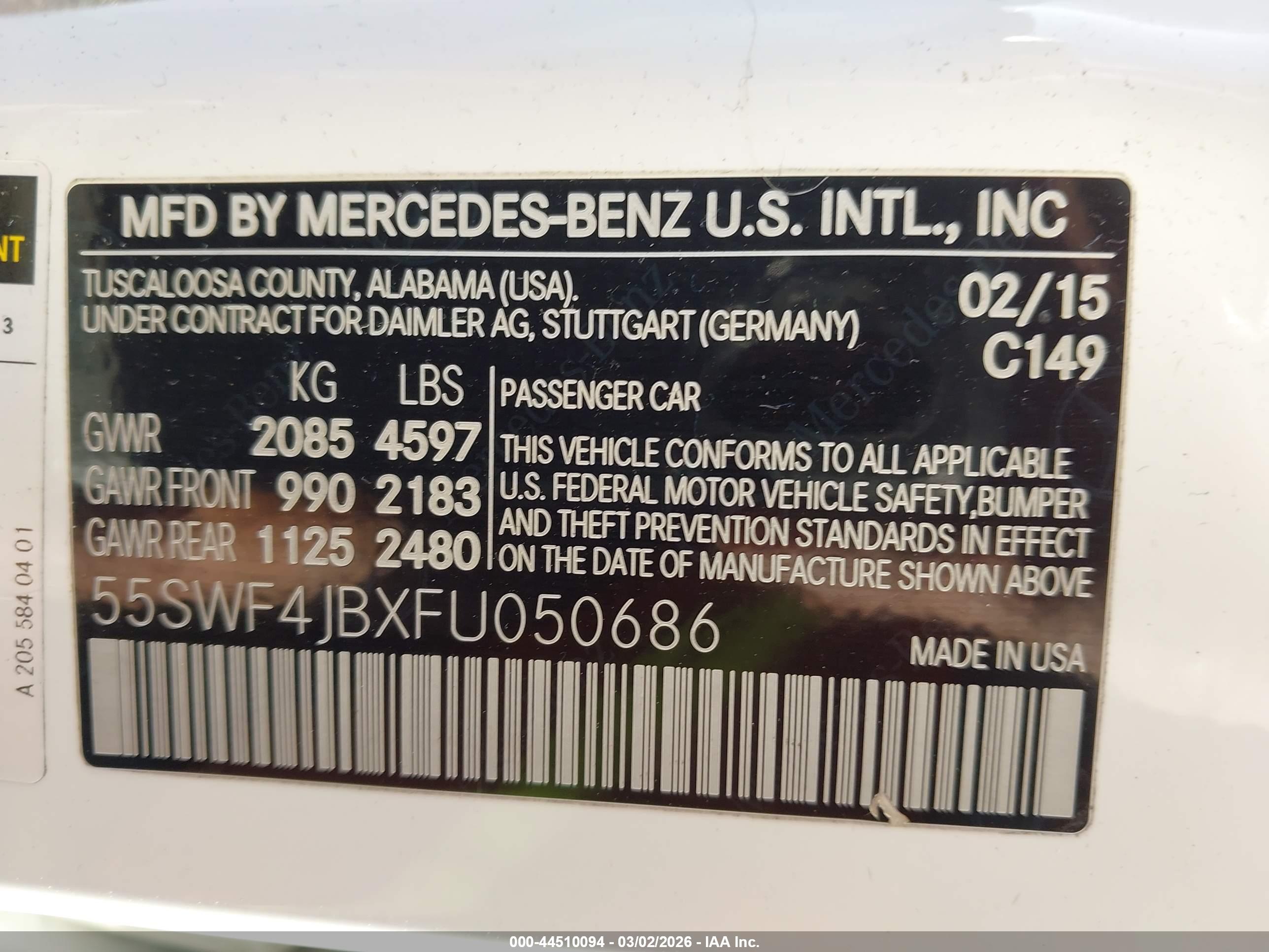 MERCEDES-BENZ C image 9