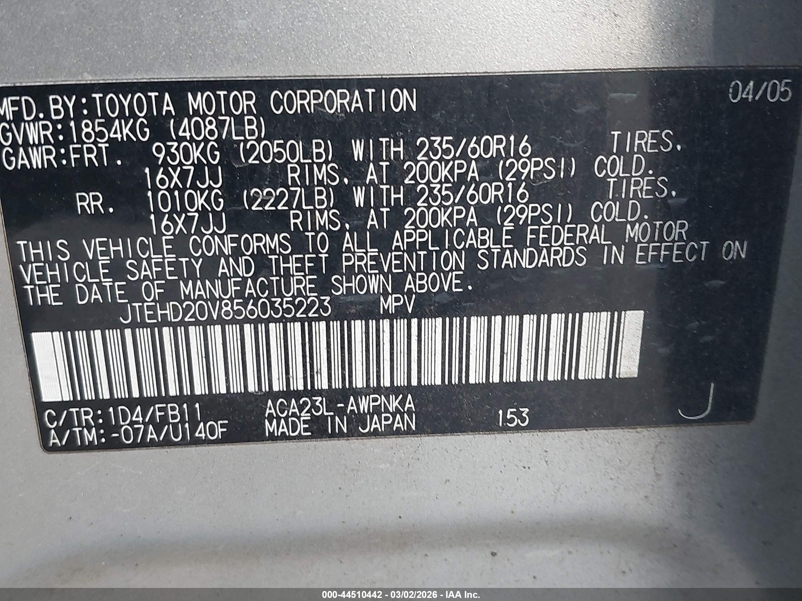 TOYOTA RAV4 image 9