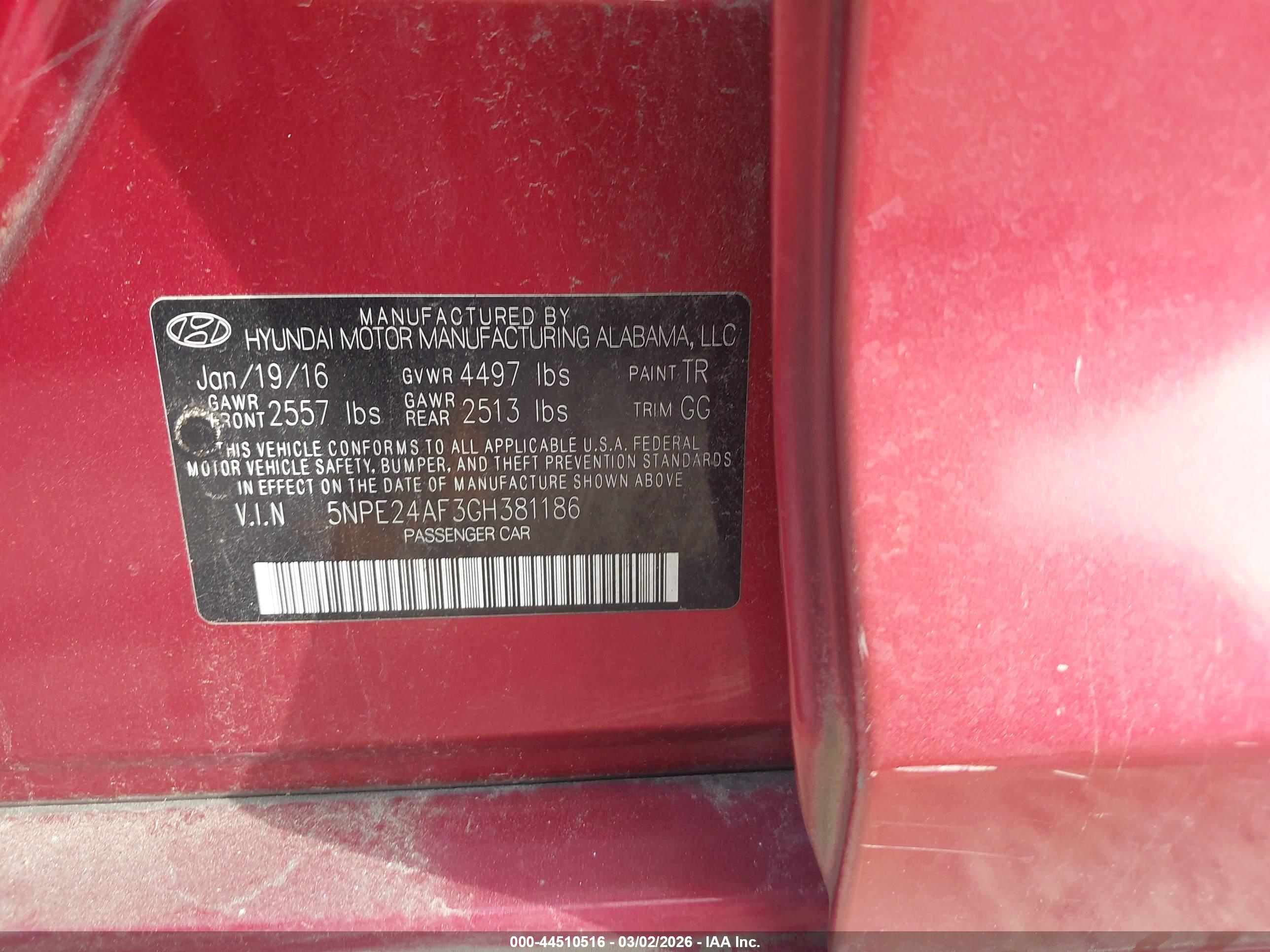 HYUNDAI SONATA image 9