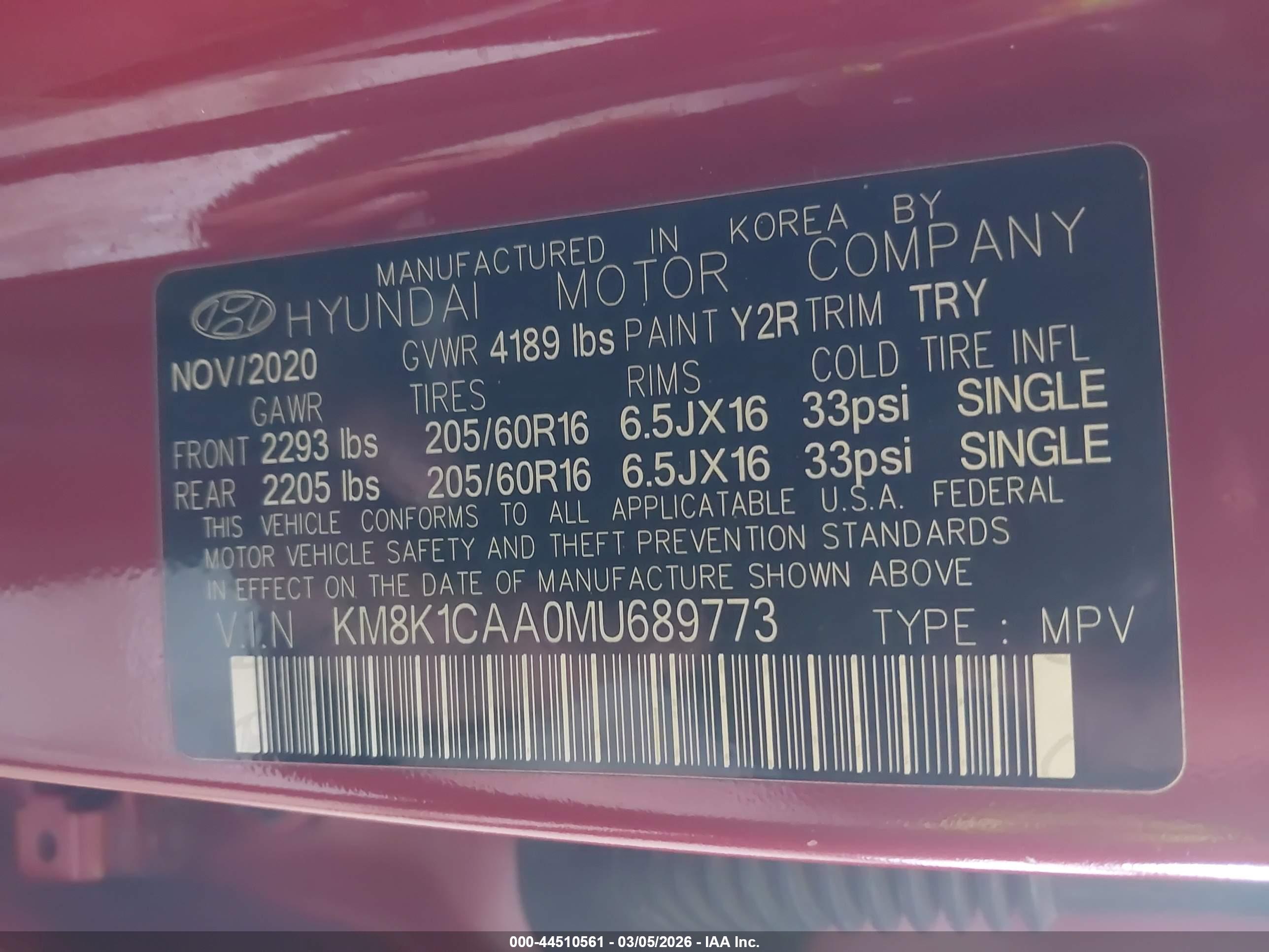 HYUNDAI KONA image 9