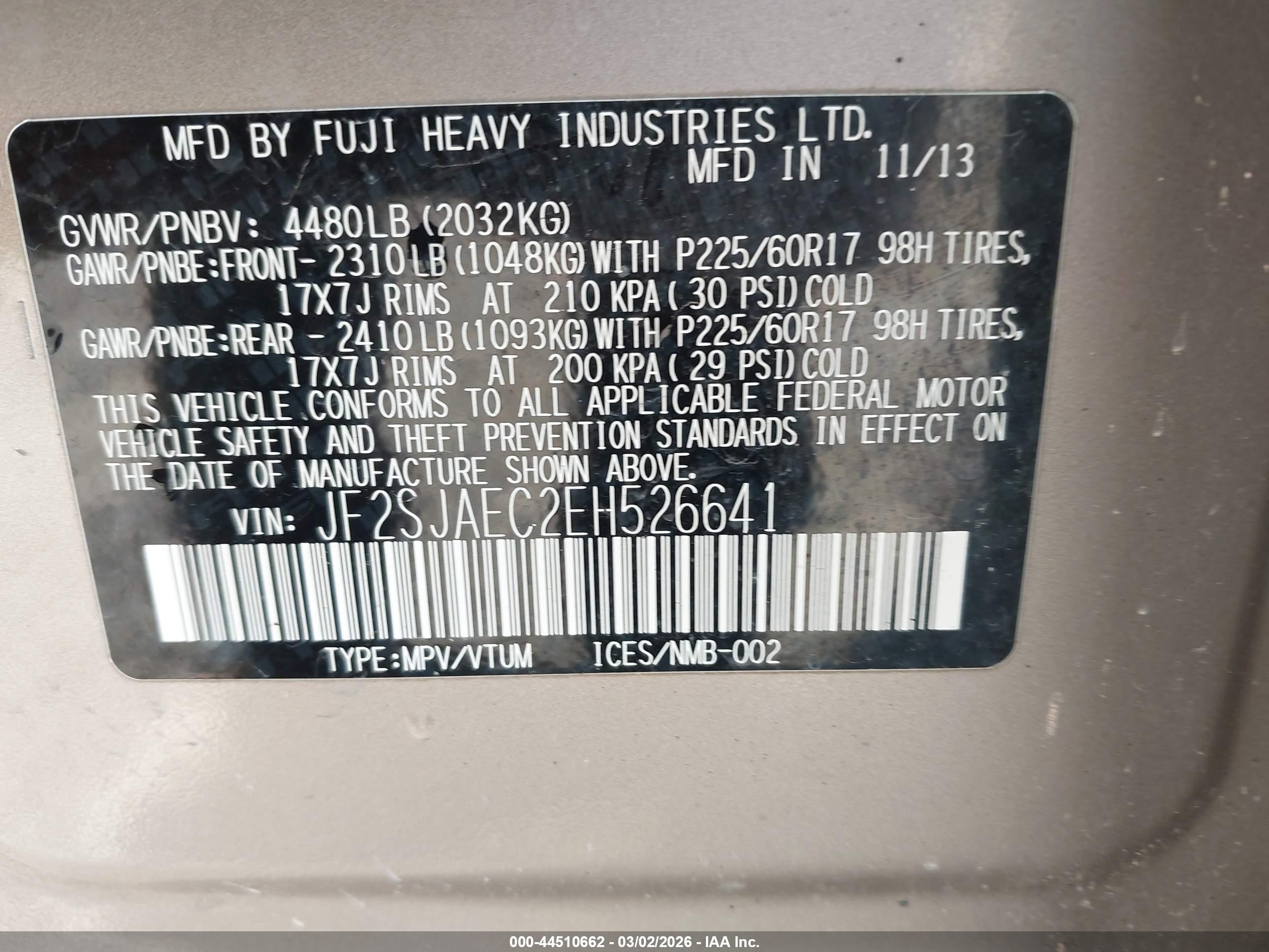 SUBARU FORESTER image 9