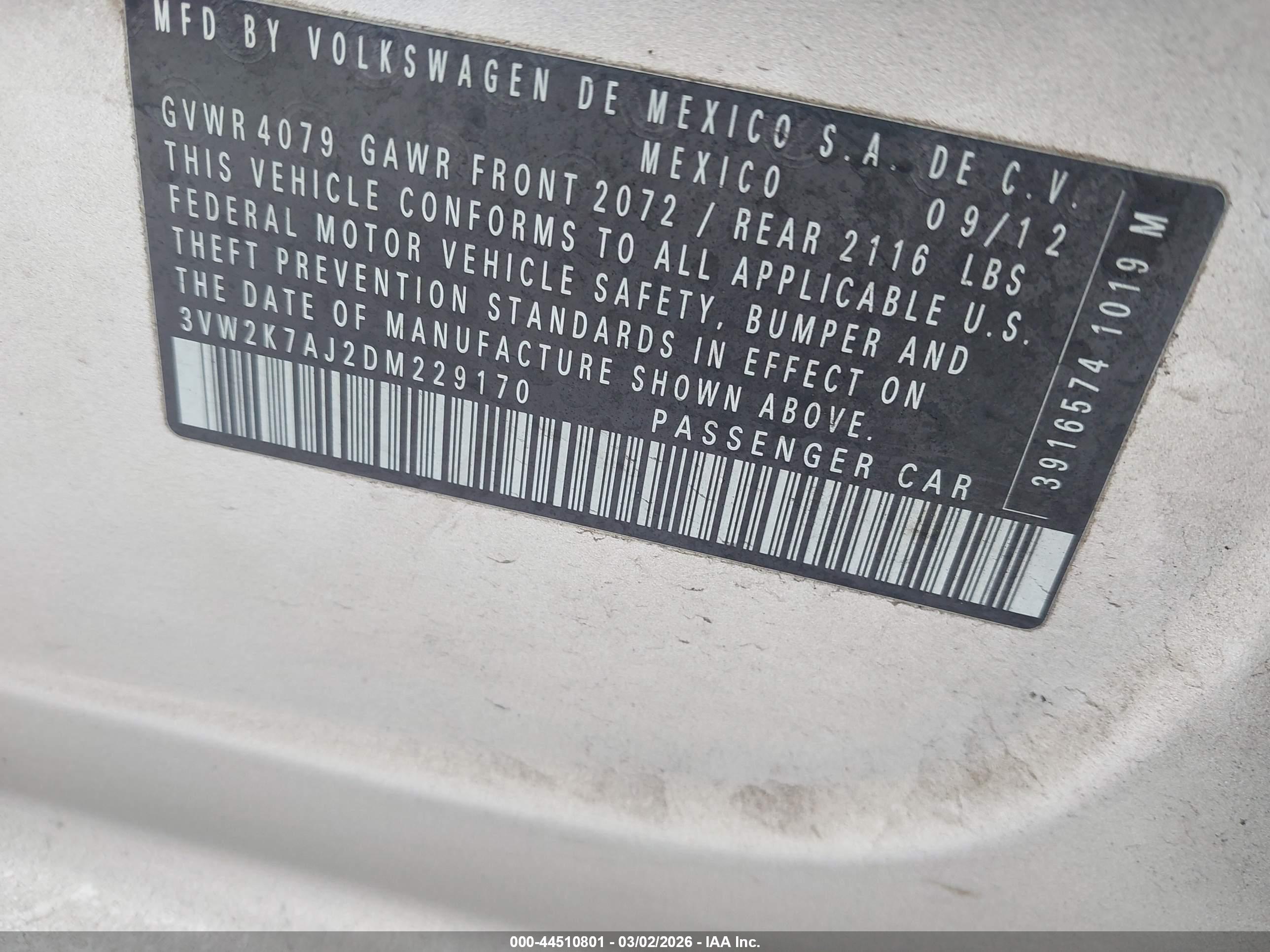 VOLKSWAGEN JETTA image 9
