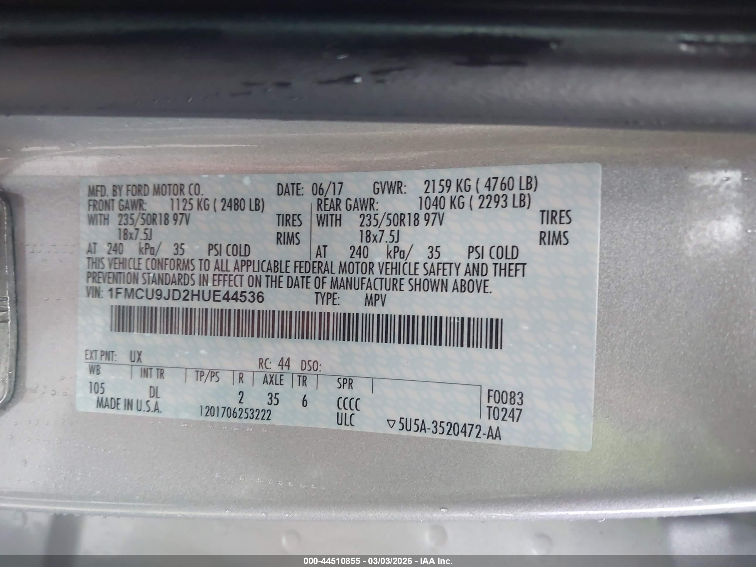 FORD ESCAPE image 9