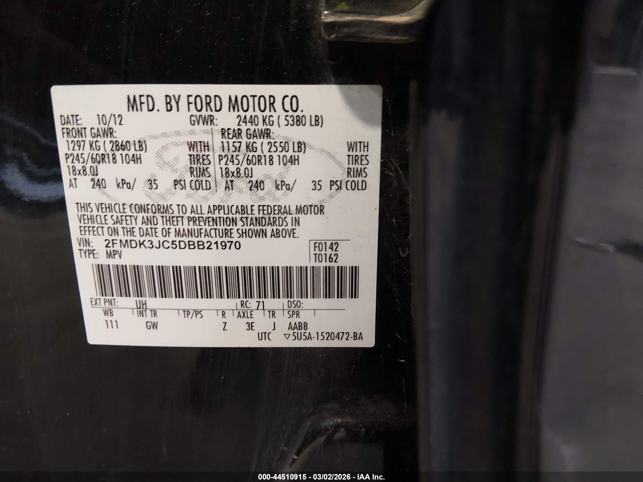 FORD EDGE image 9