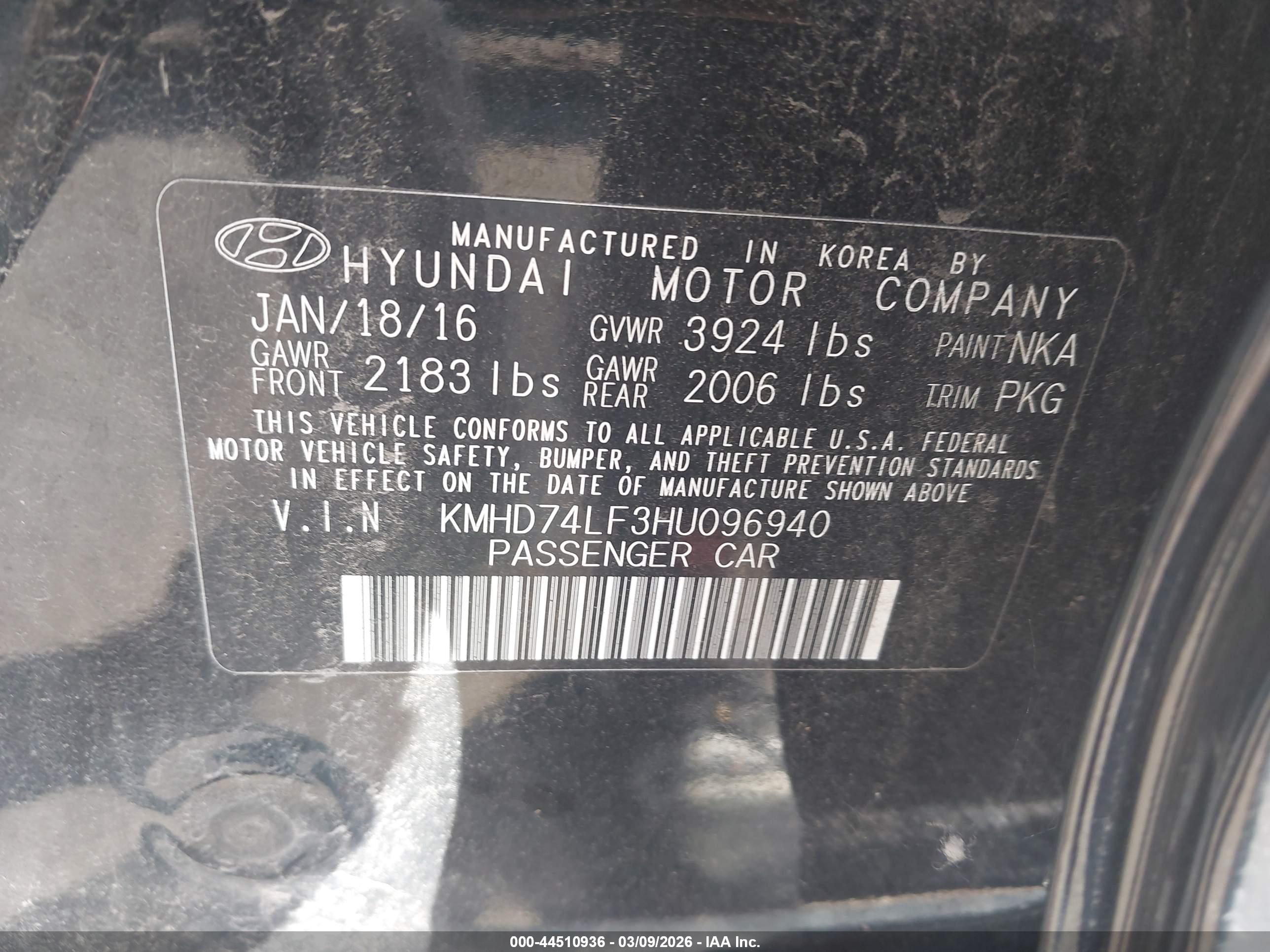 HYUNDAI ELANTRA image 9