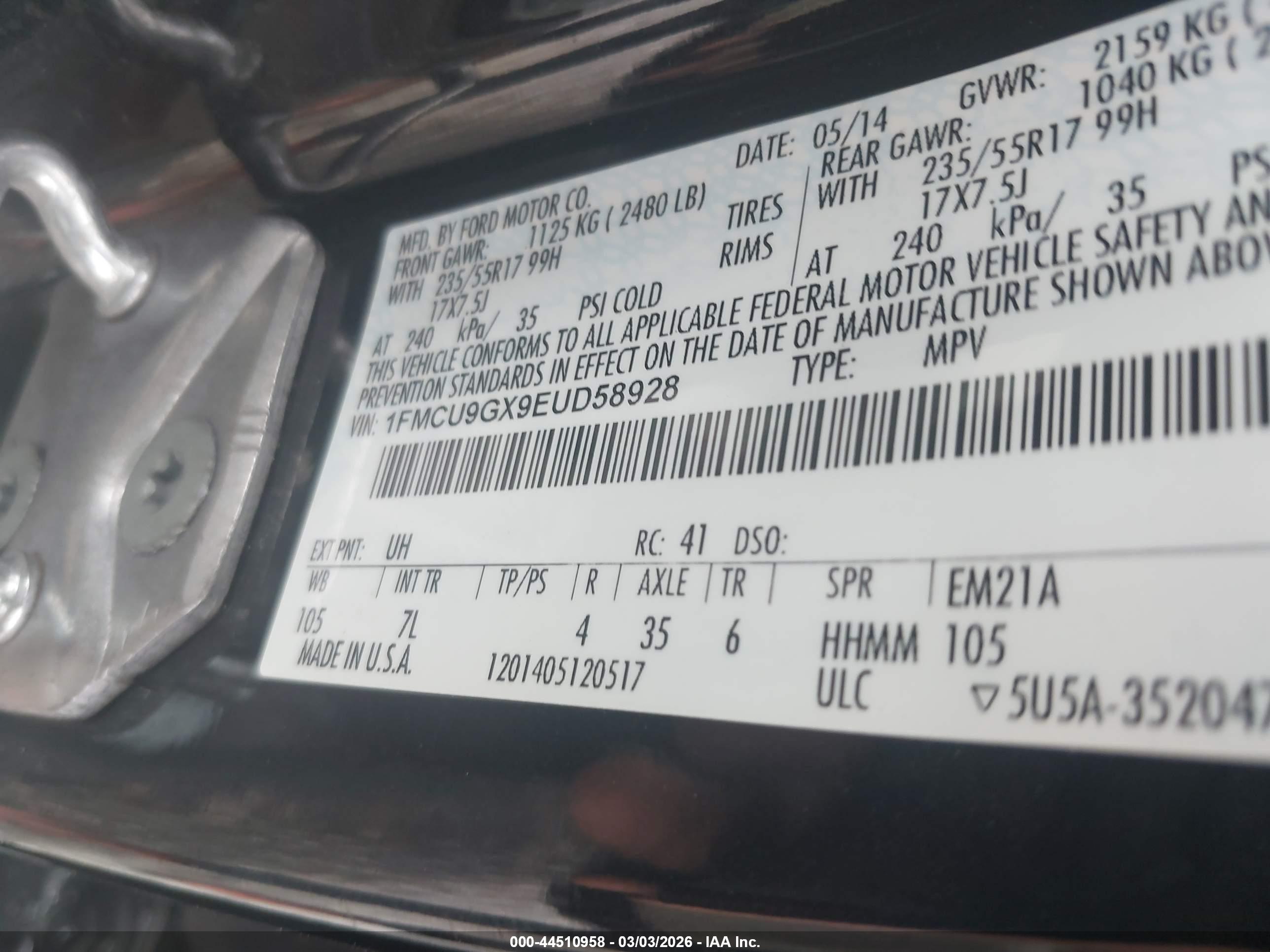 FORD ESCAPE image 9