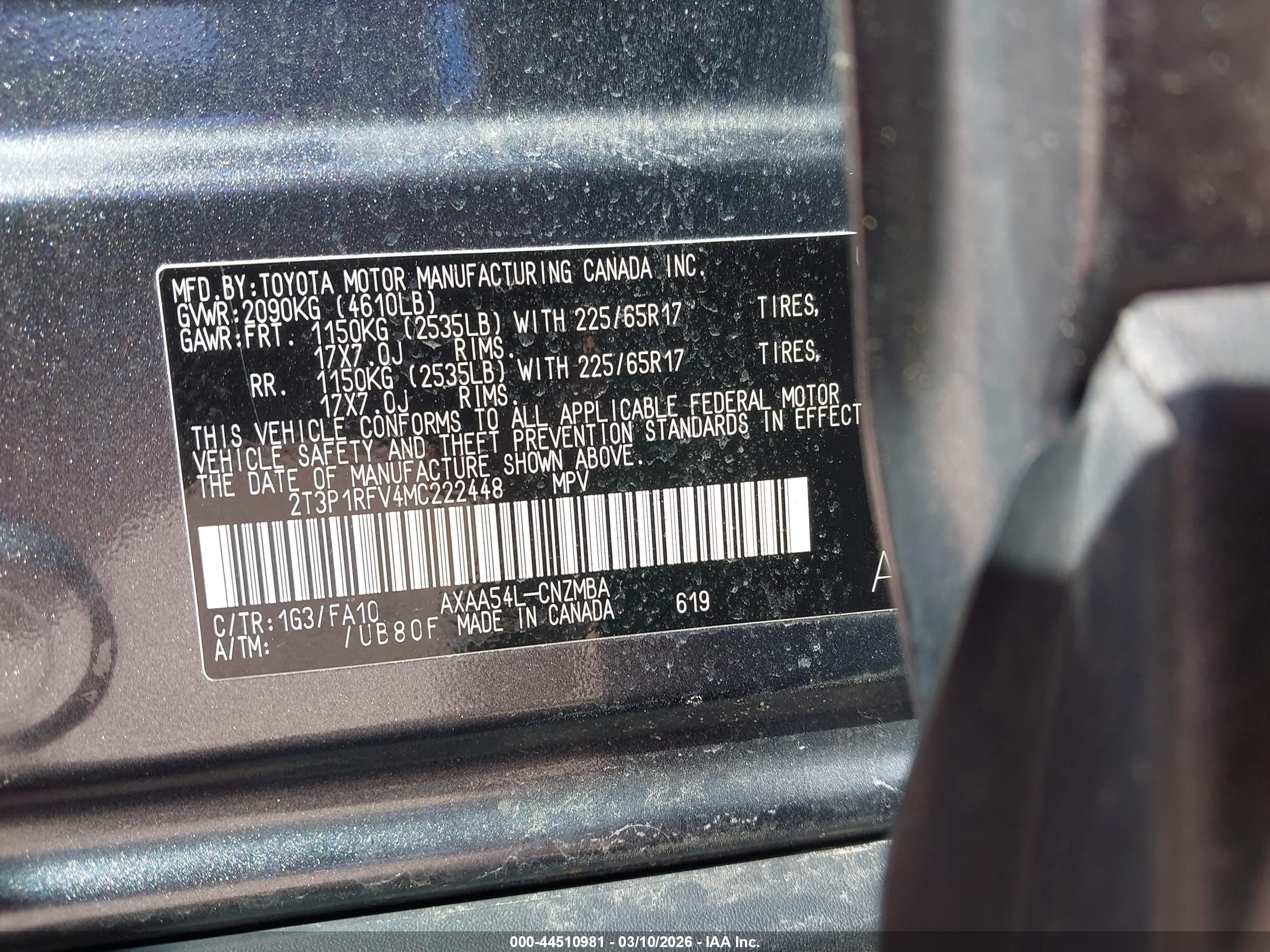 TOYOTA RAV4 image 9