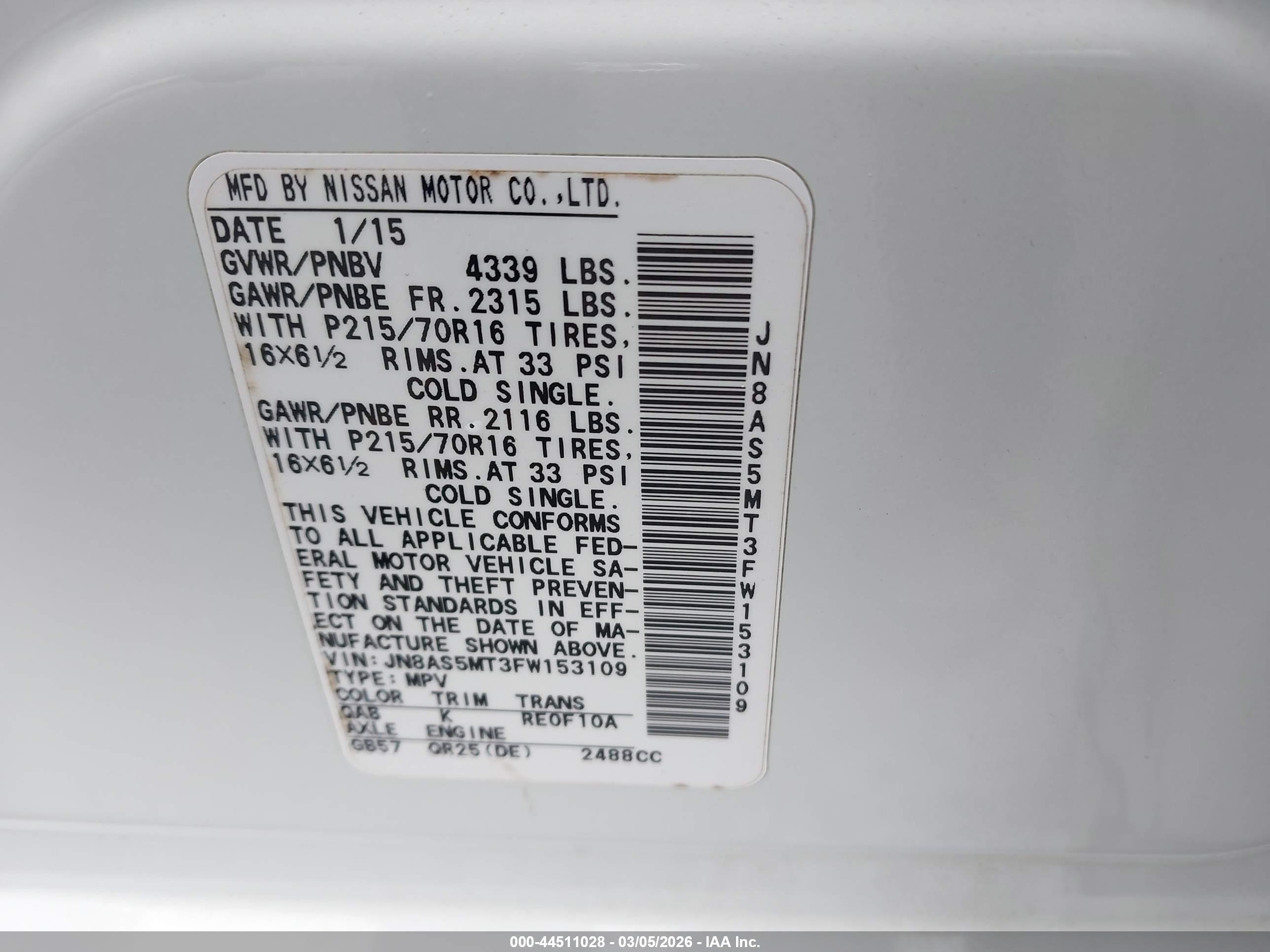 NISSAN ROGUE image 9