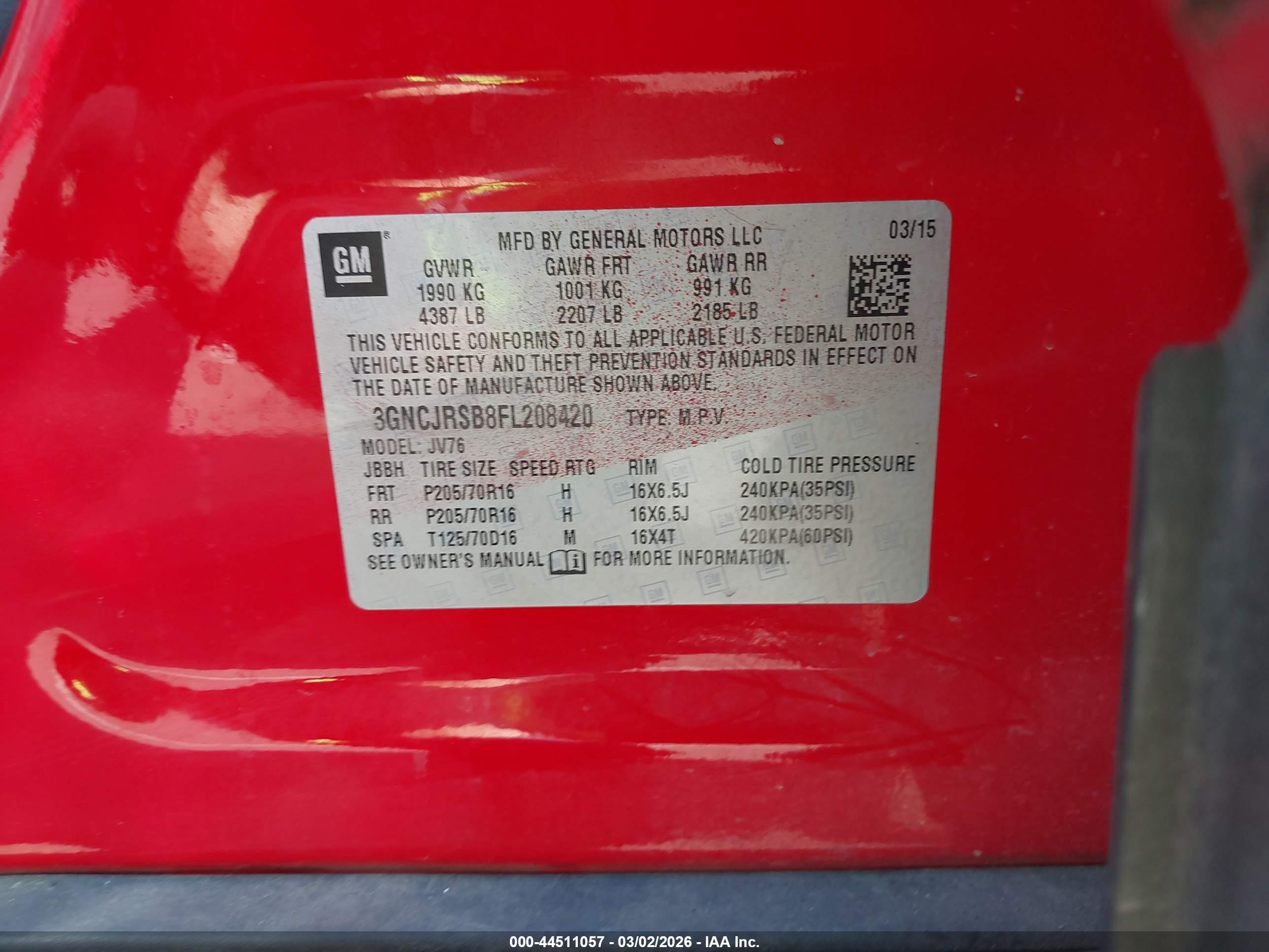 CHEVROLET TRAX image 9