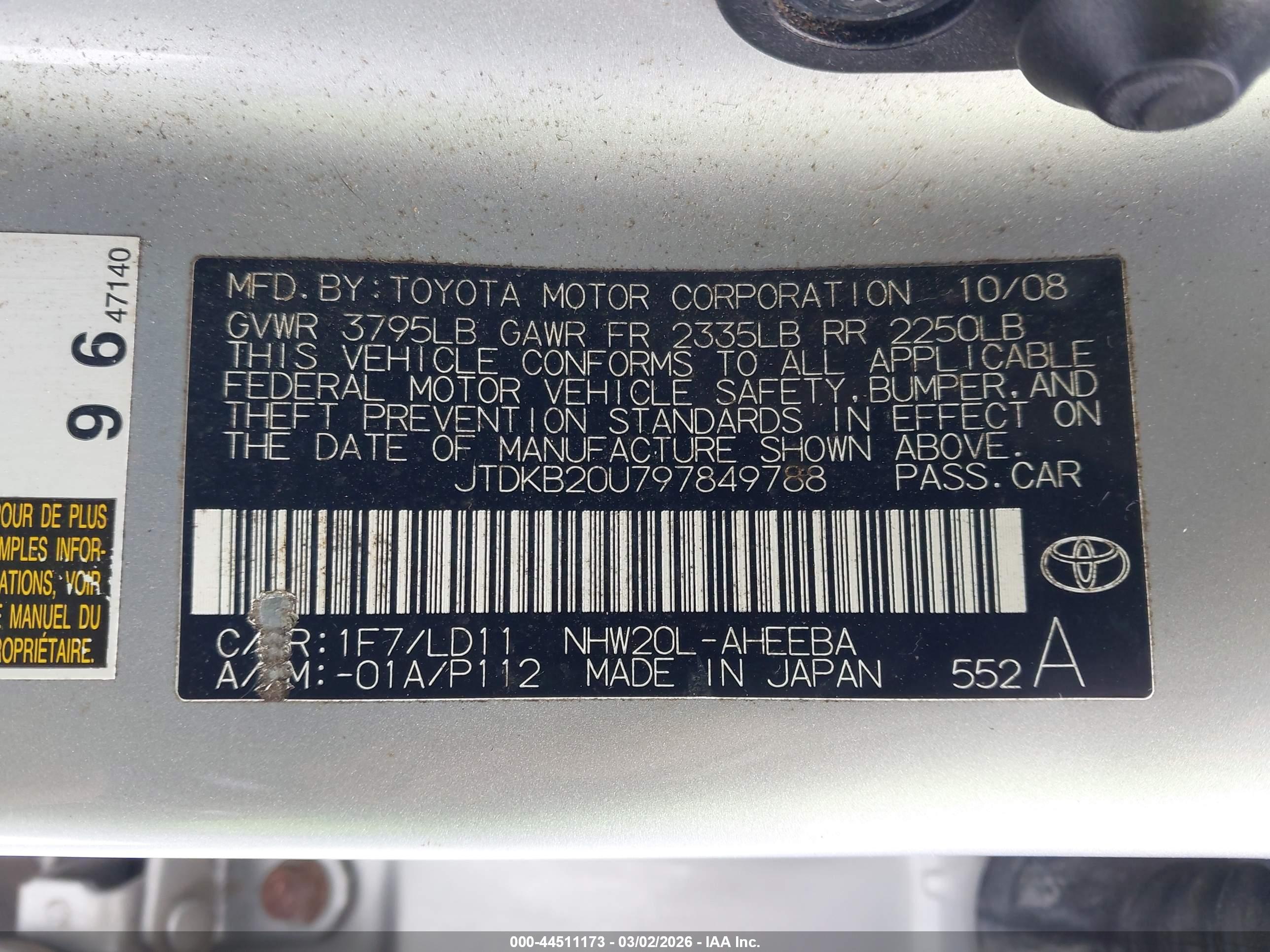 TOYOTA PRIUS image 9