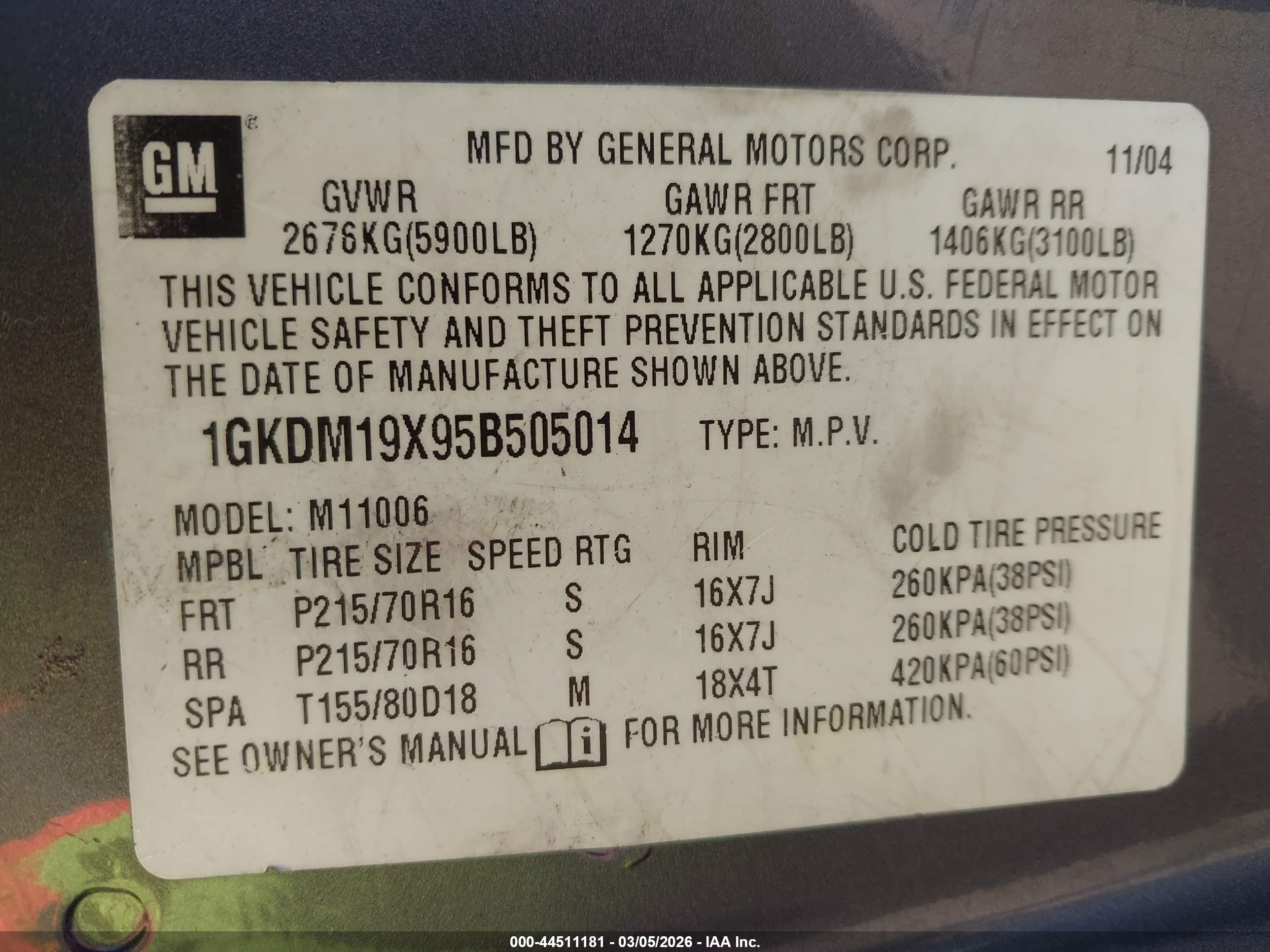 GMC SAFARI image 9