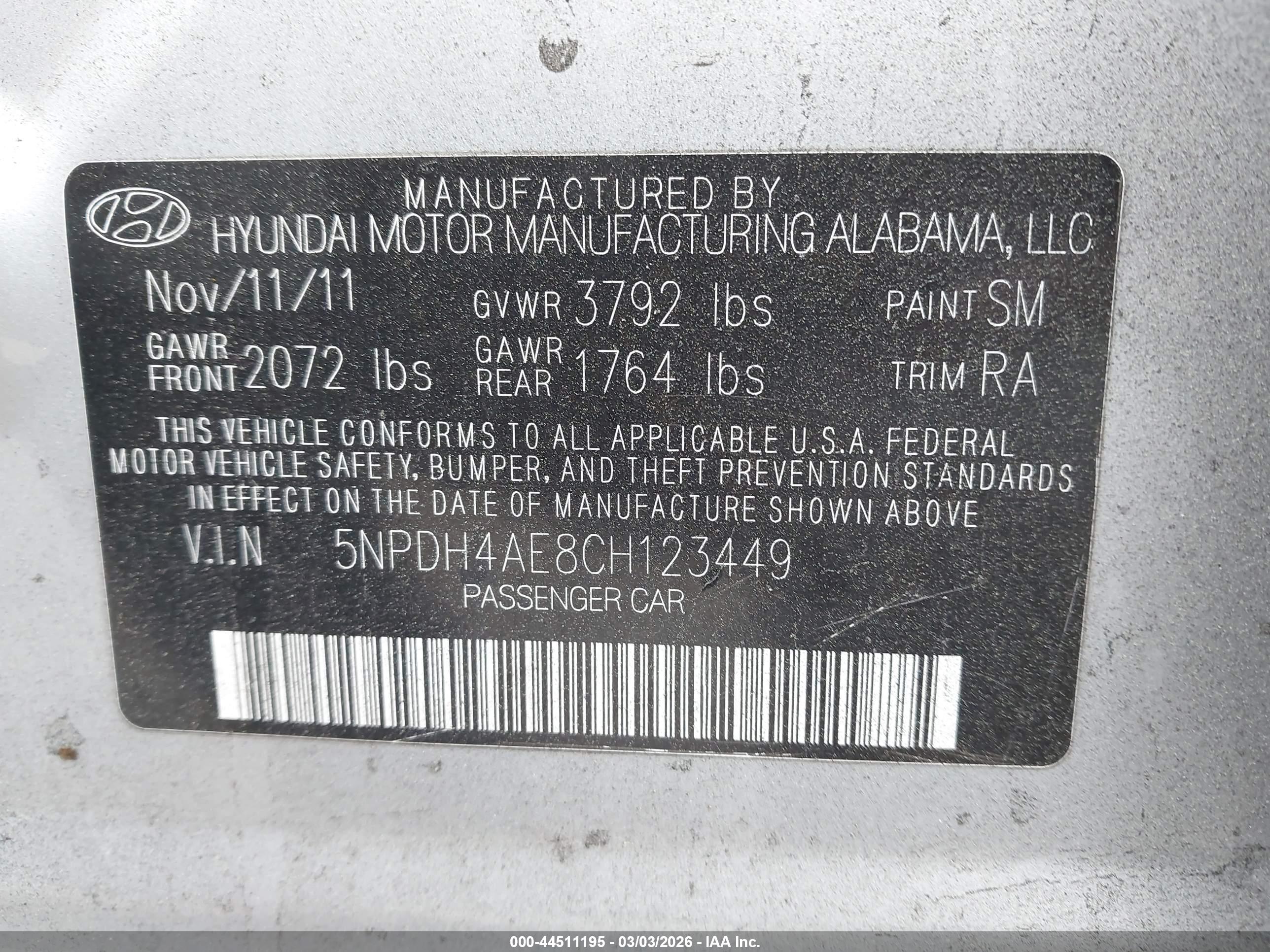 HYUNDAI ELANTRA image 9
