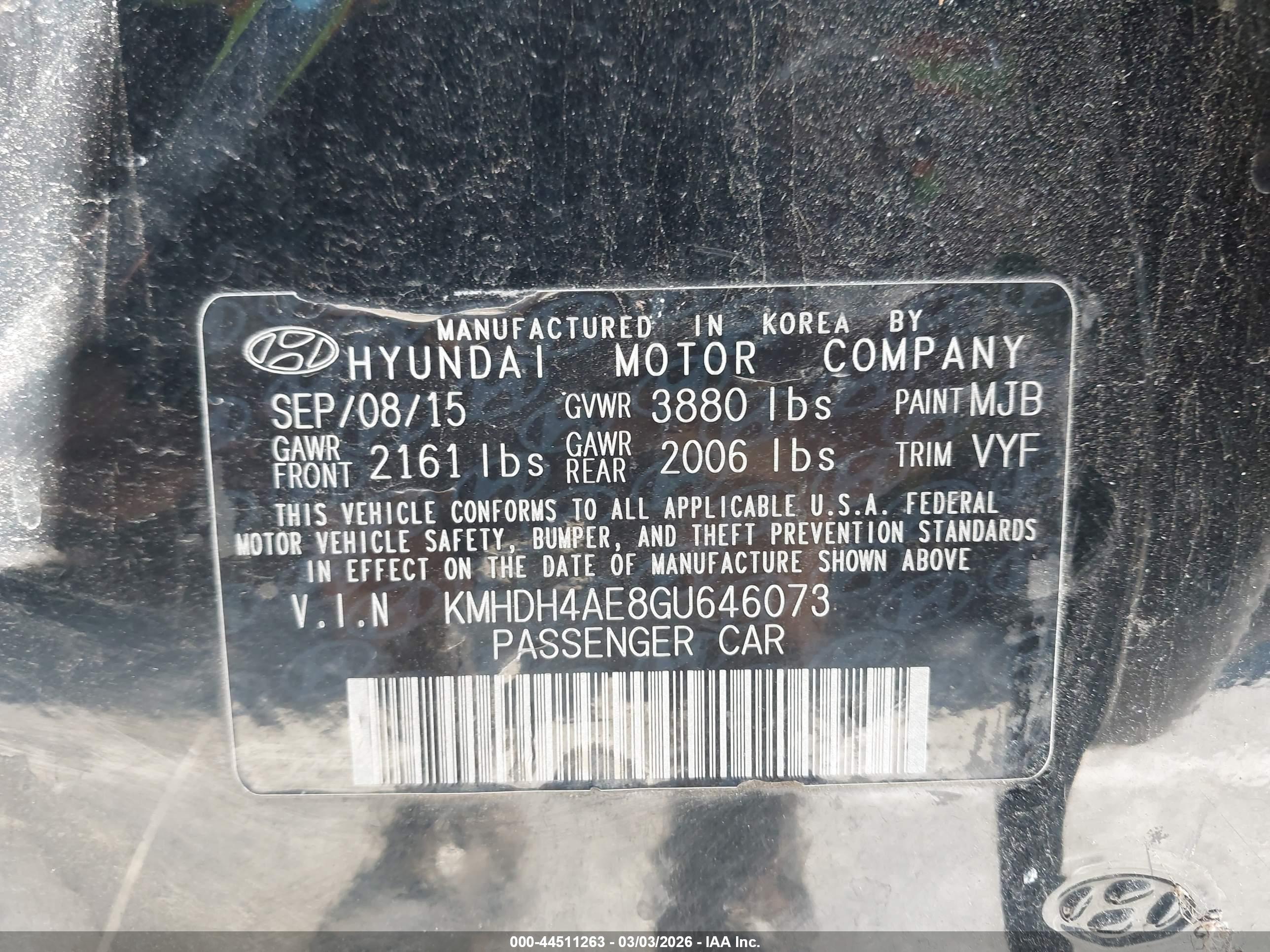 HYUNDAI ELANTRA image 9