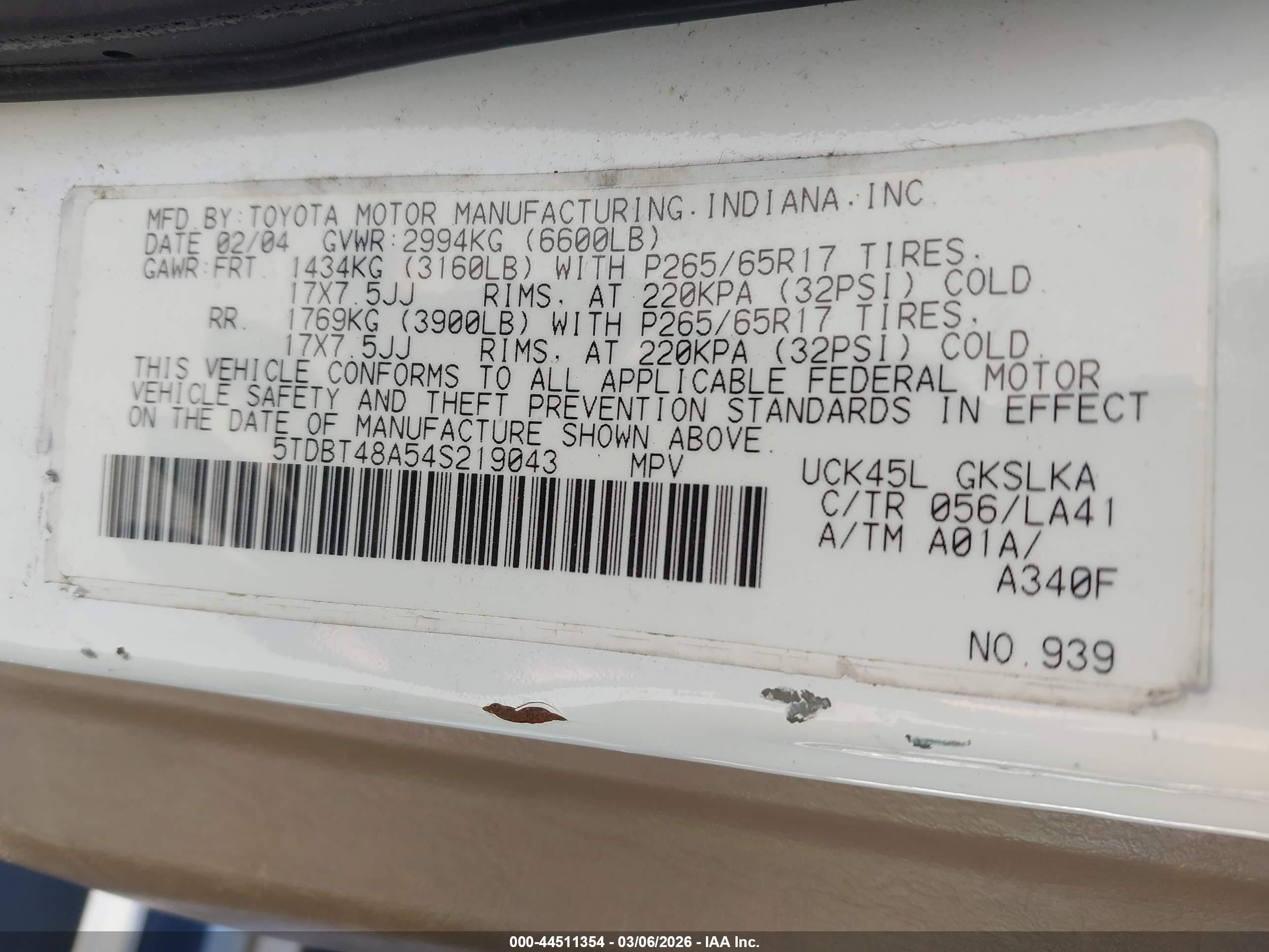 TOYOTA SEQUOIA image 9