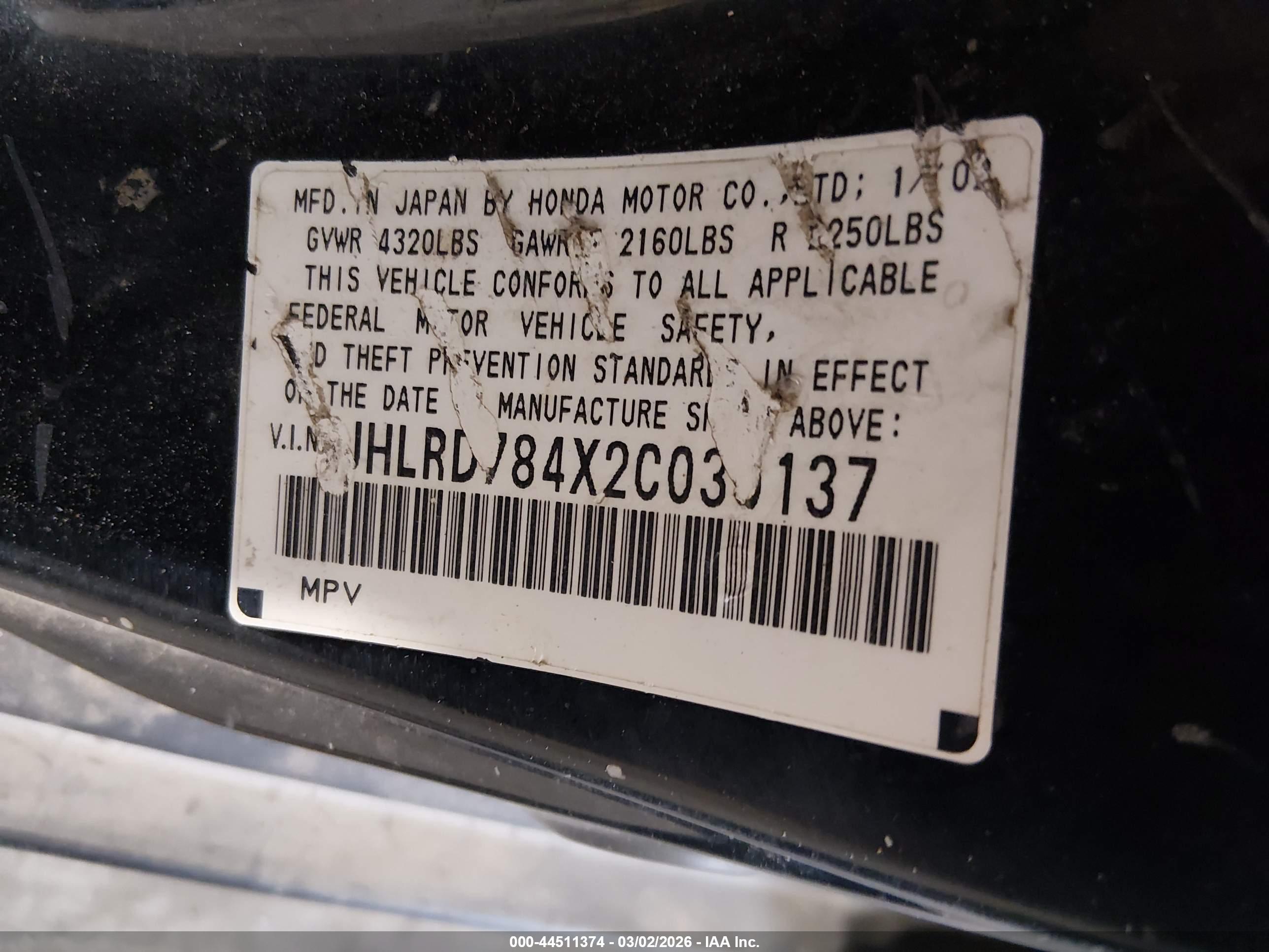 HONDA CR-V image 9