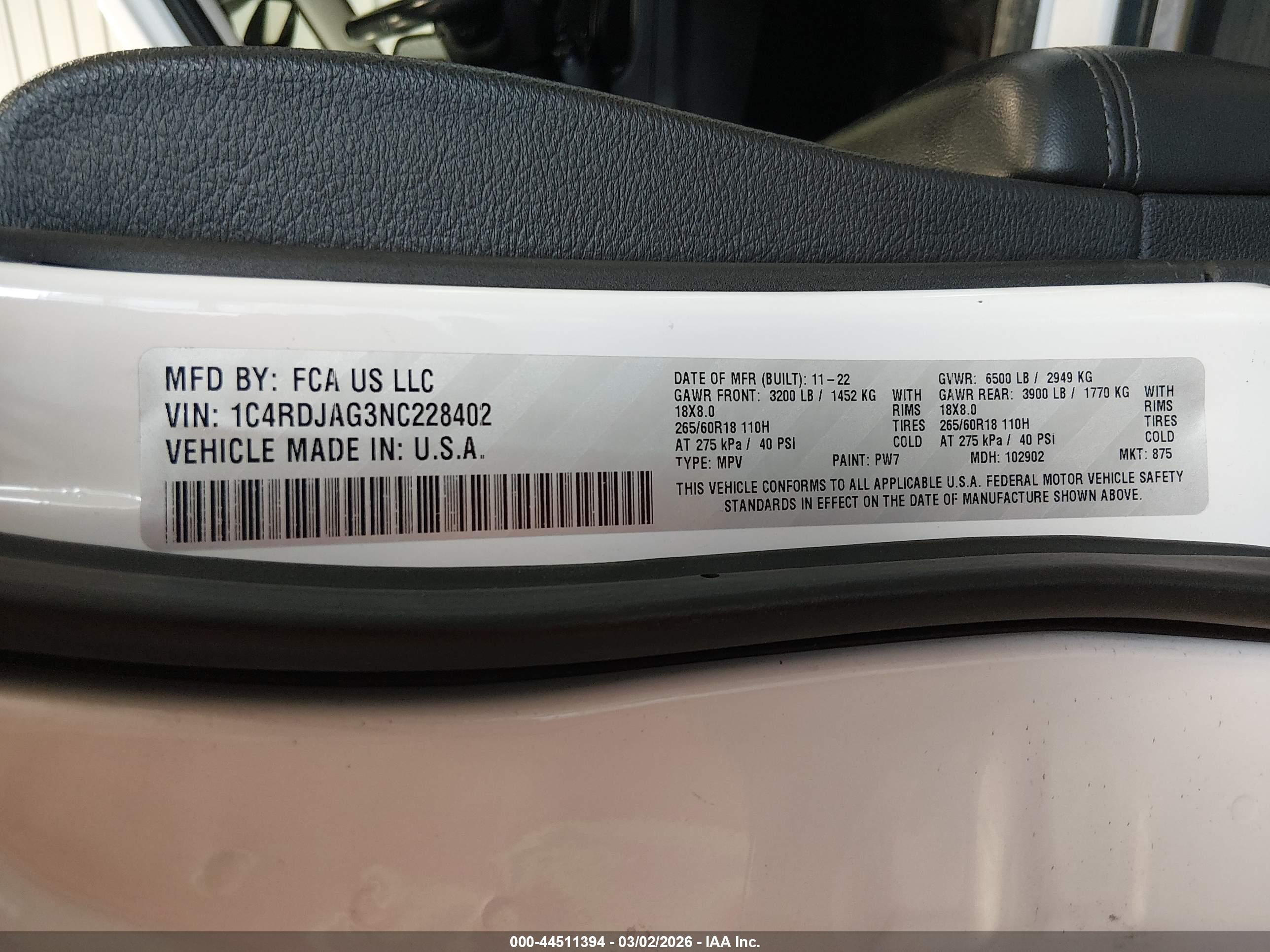 DODGE DURANGO image 9
