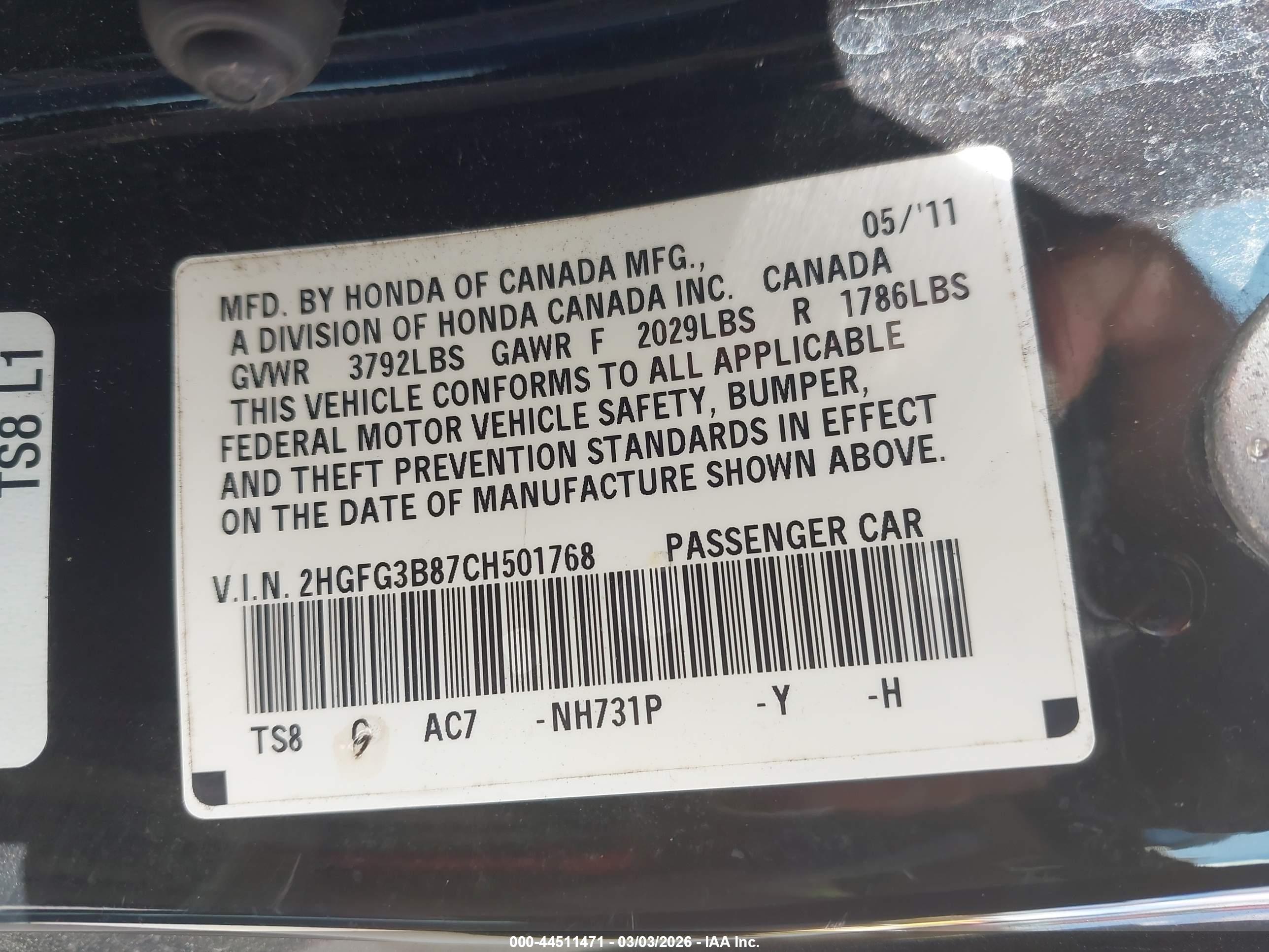 HONDA CIVIC image 9