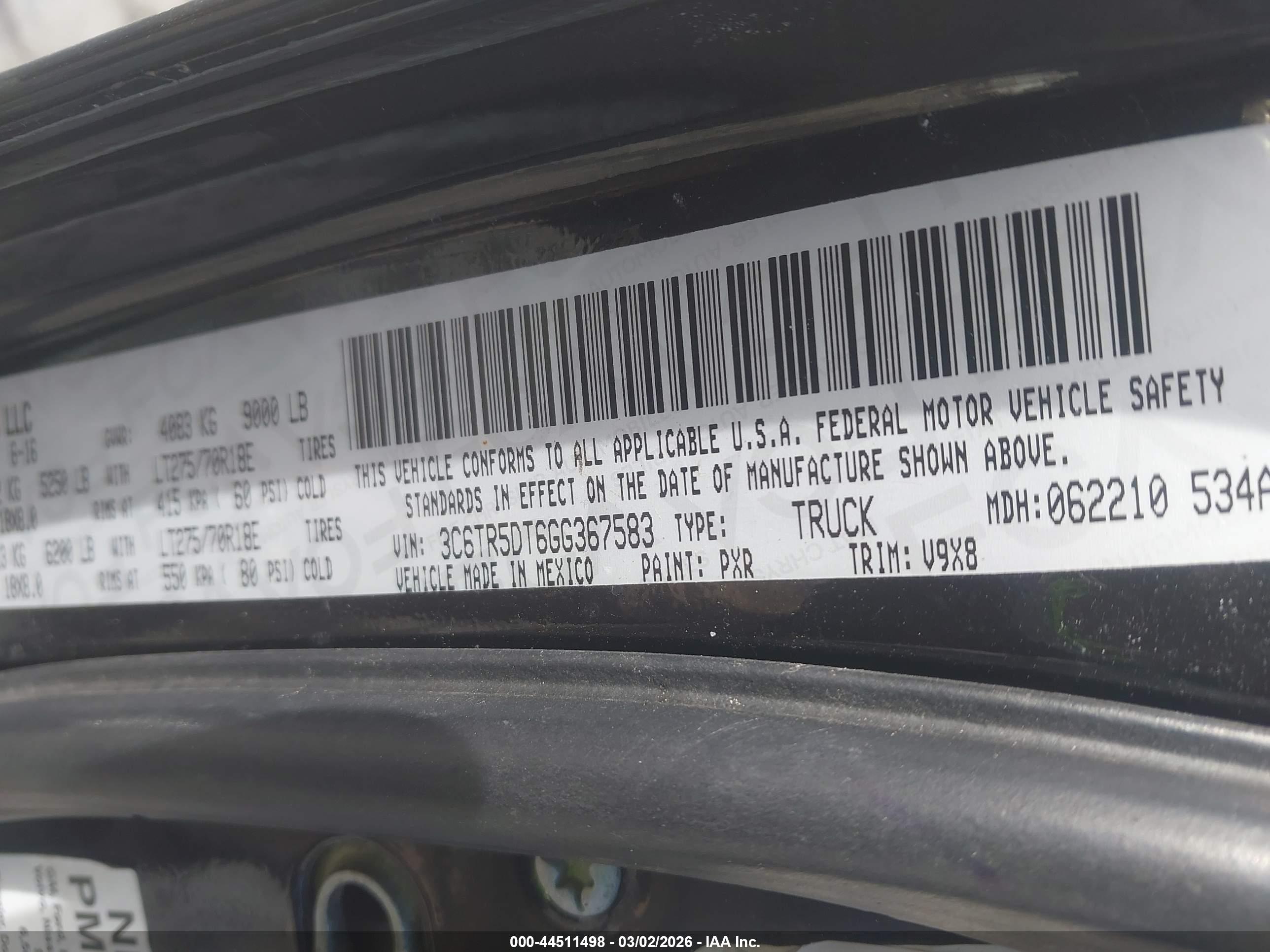 RAM 2500 image 9