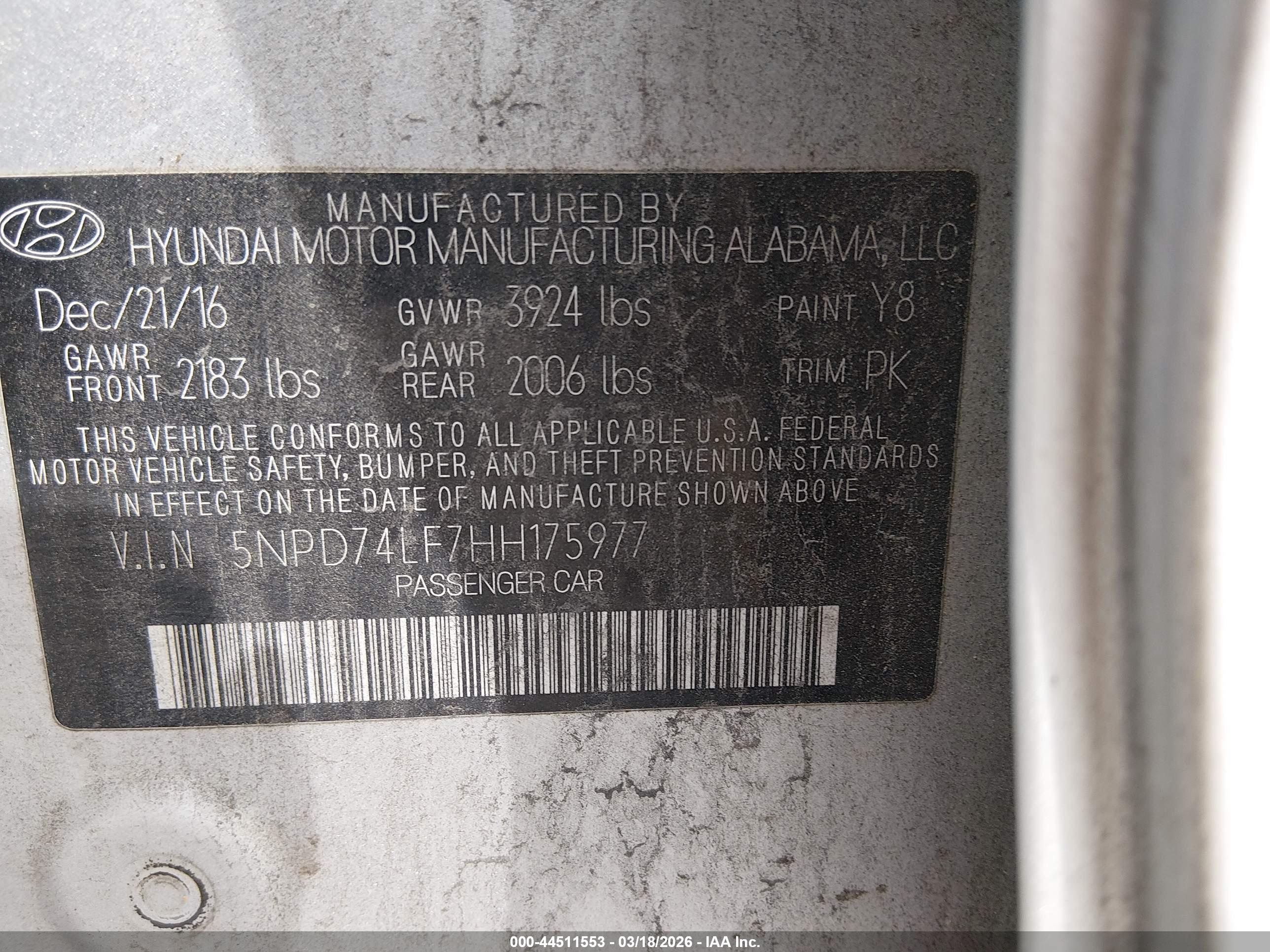 HYUNDAI ELANTRA image 9