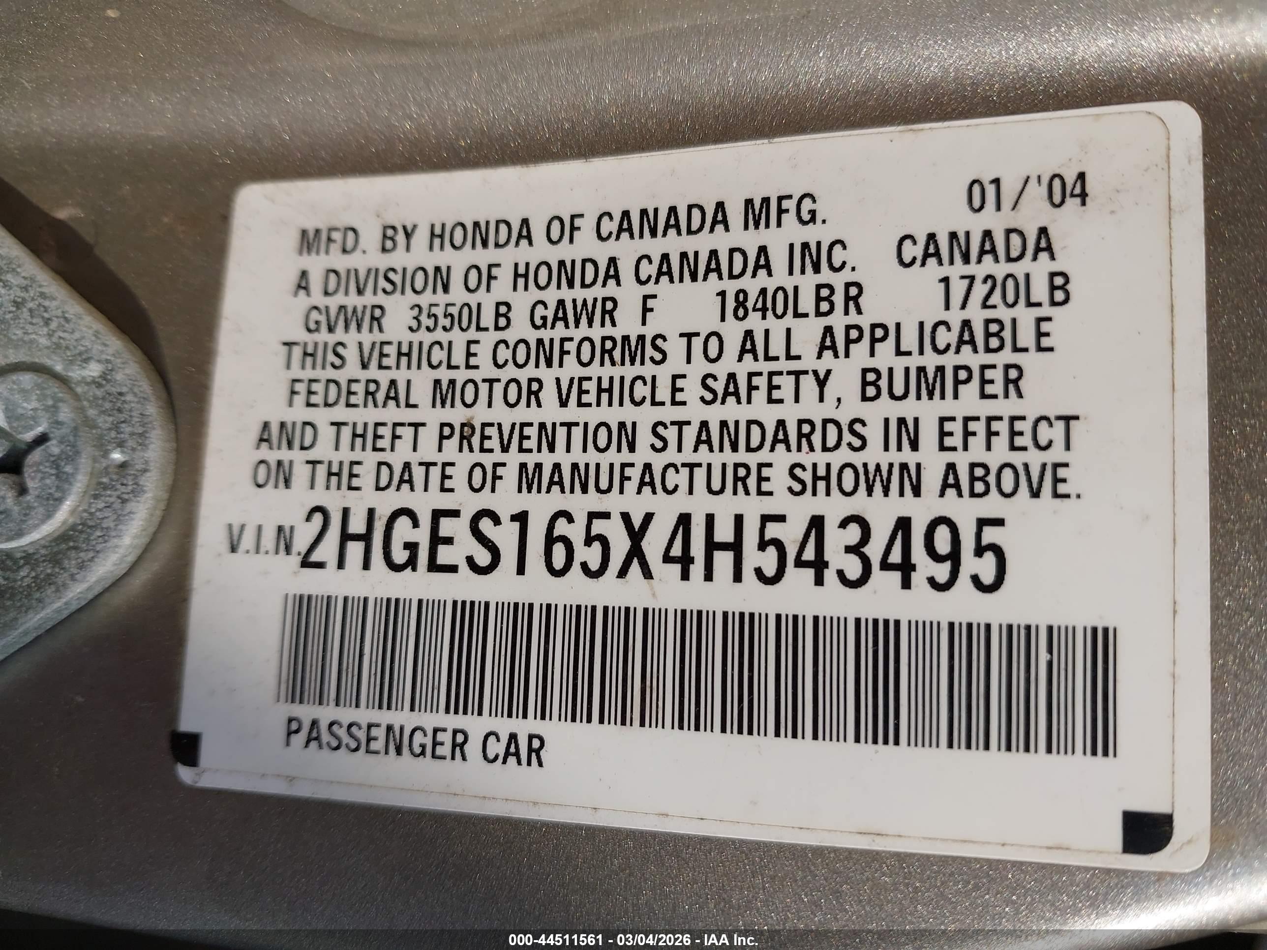 HONDA CIVIC image 9
