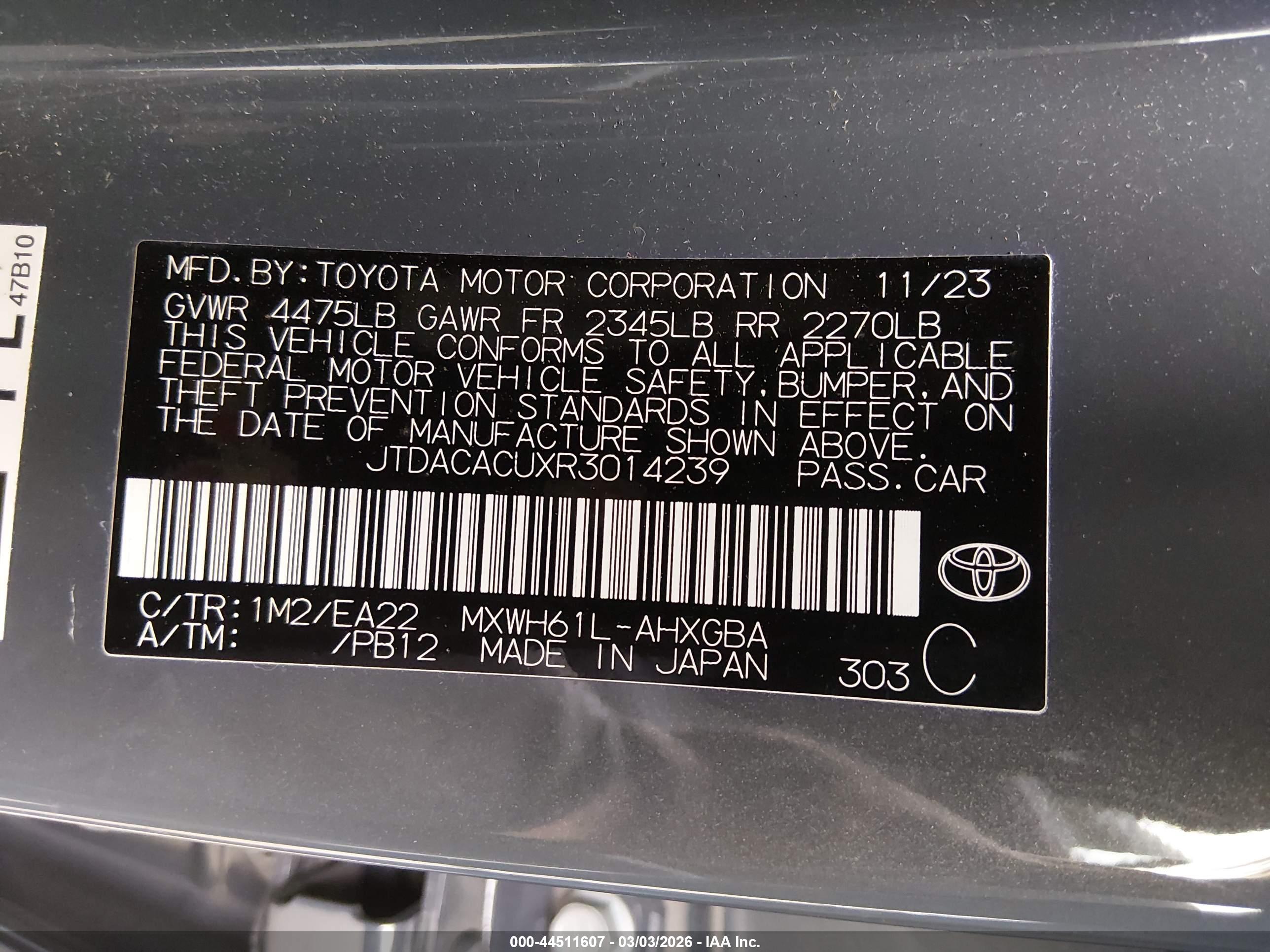 TOYOTA PRIUS image 9