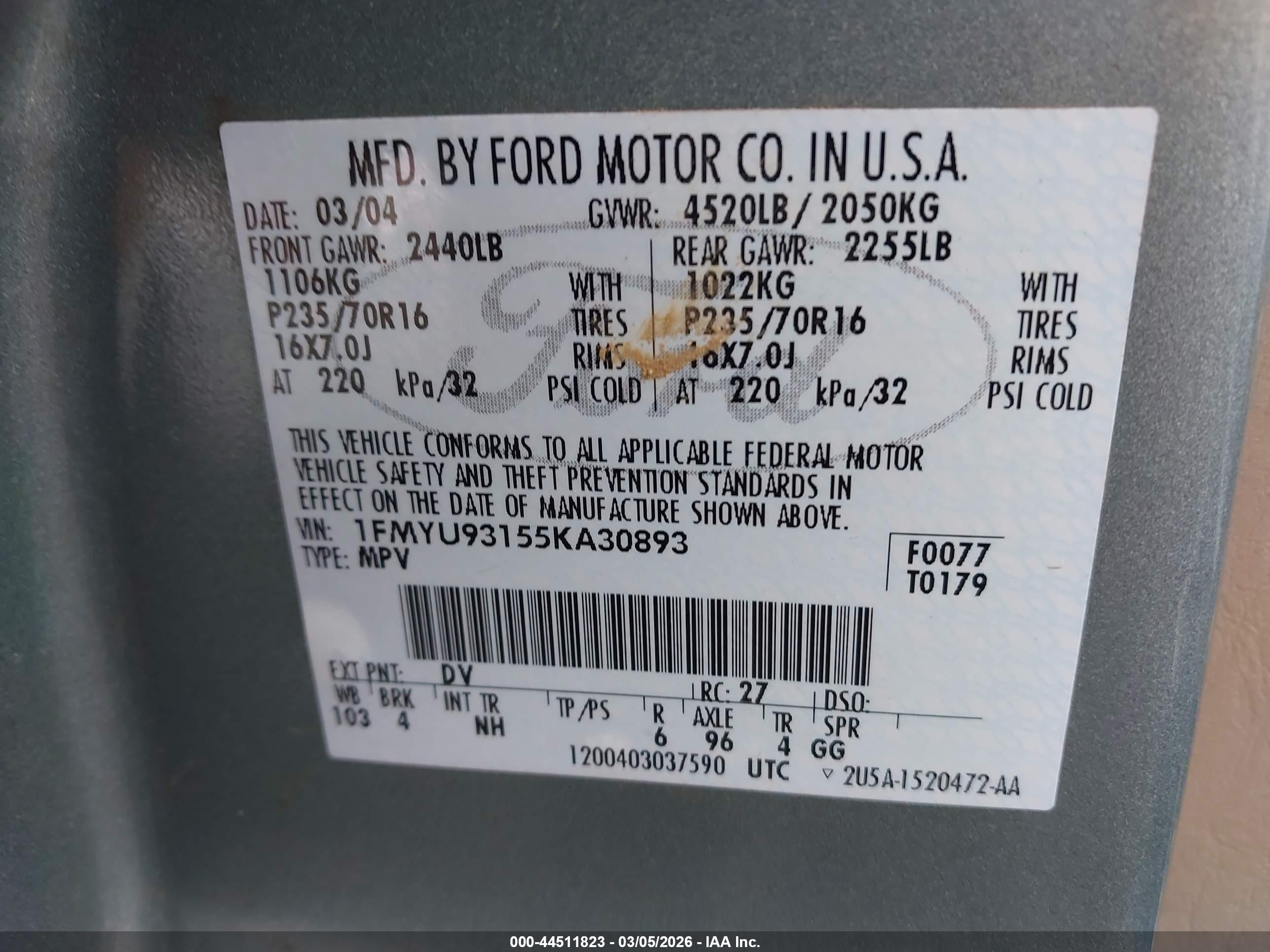 FORD ESCAPE image 9
