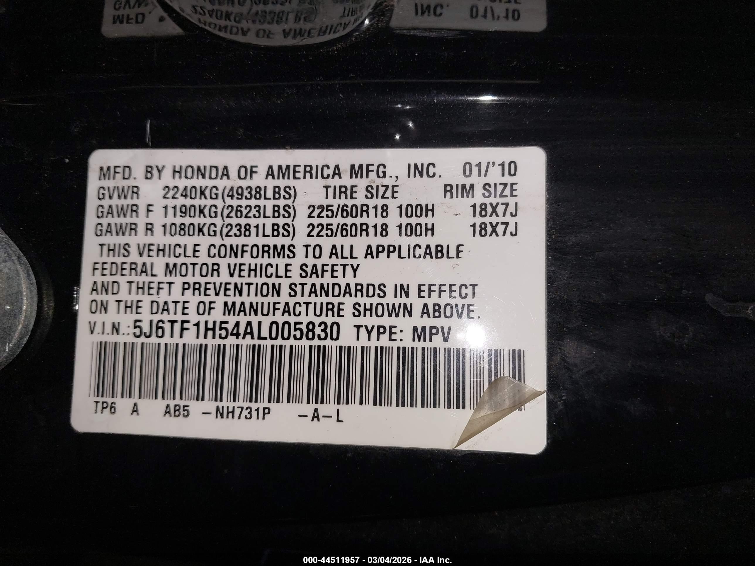 HONDA ACCORD image 9