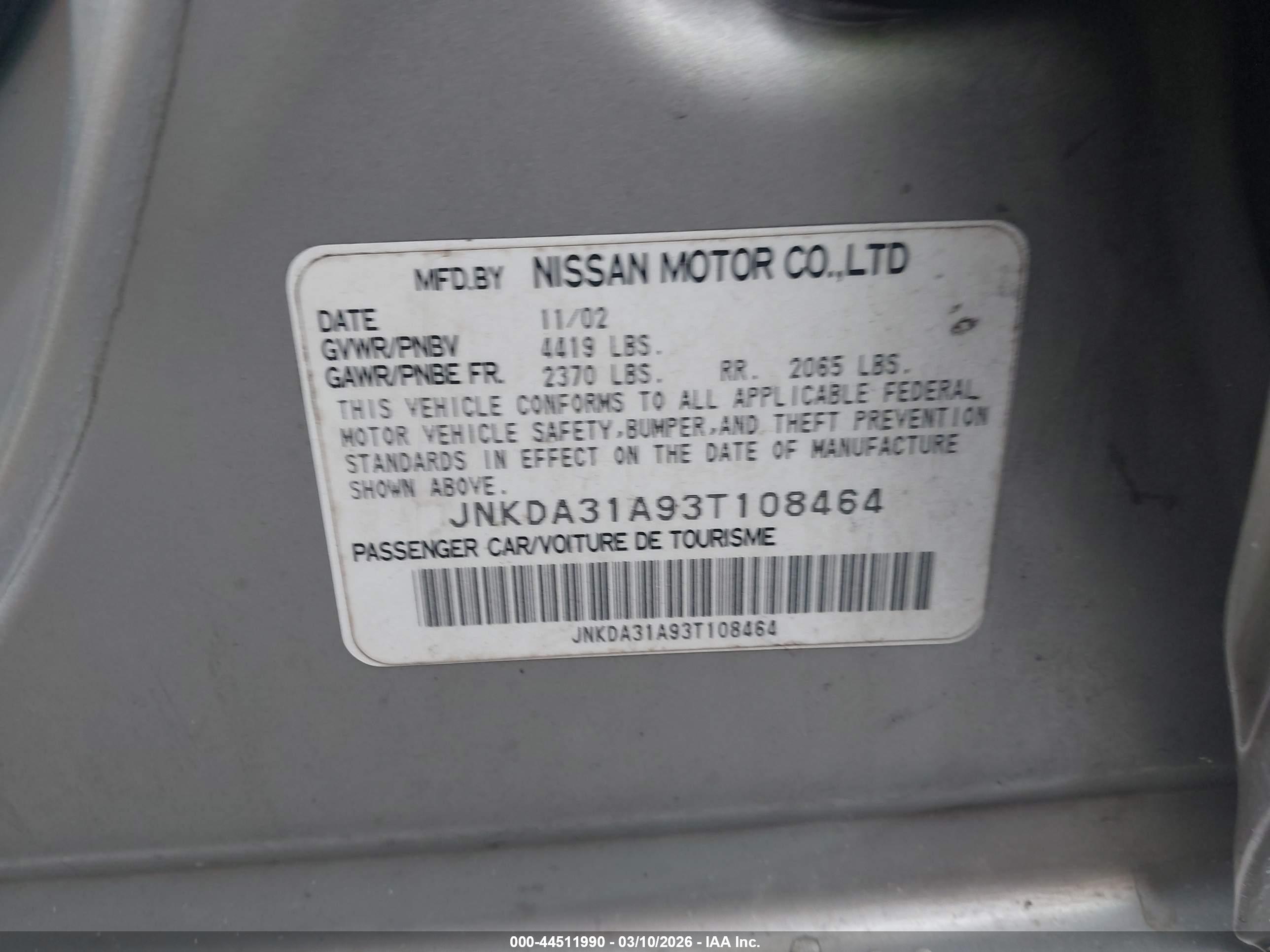 INFINITI I35 image 9