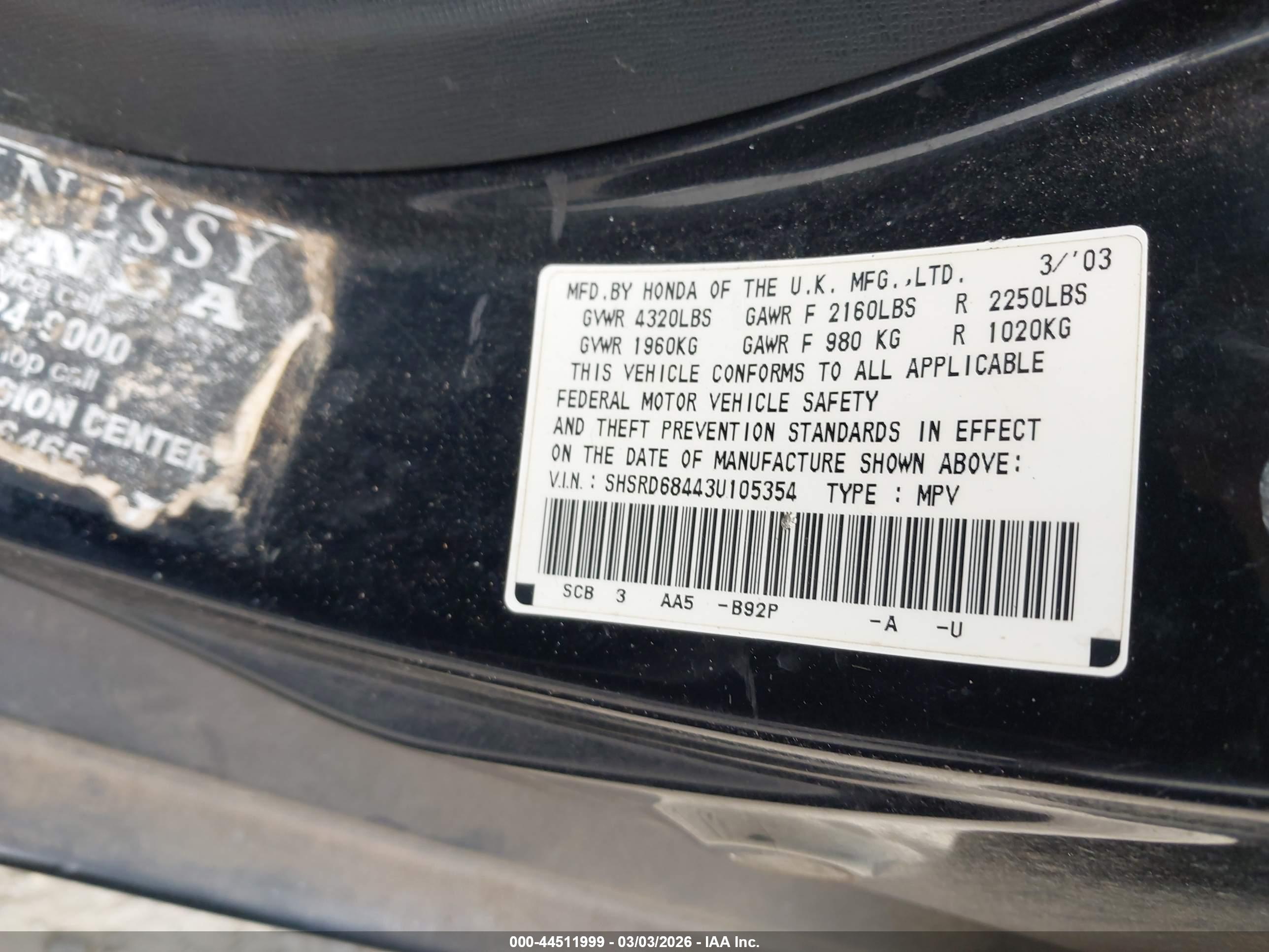 HONDA CR-V image 9