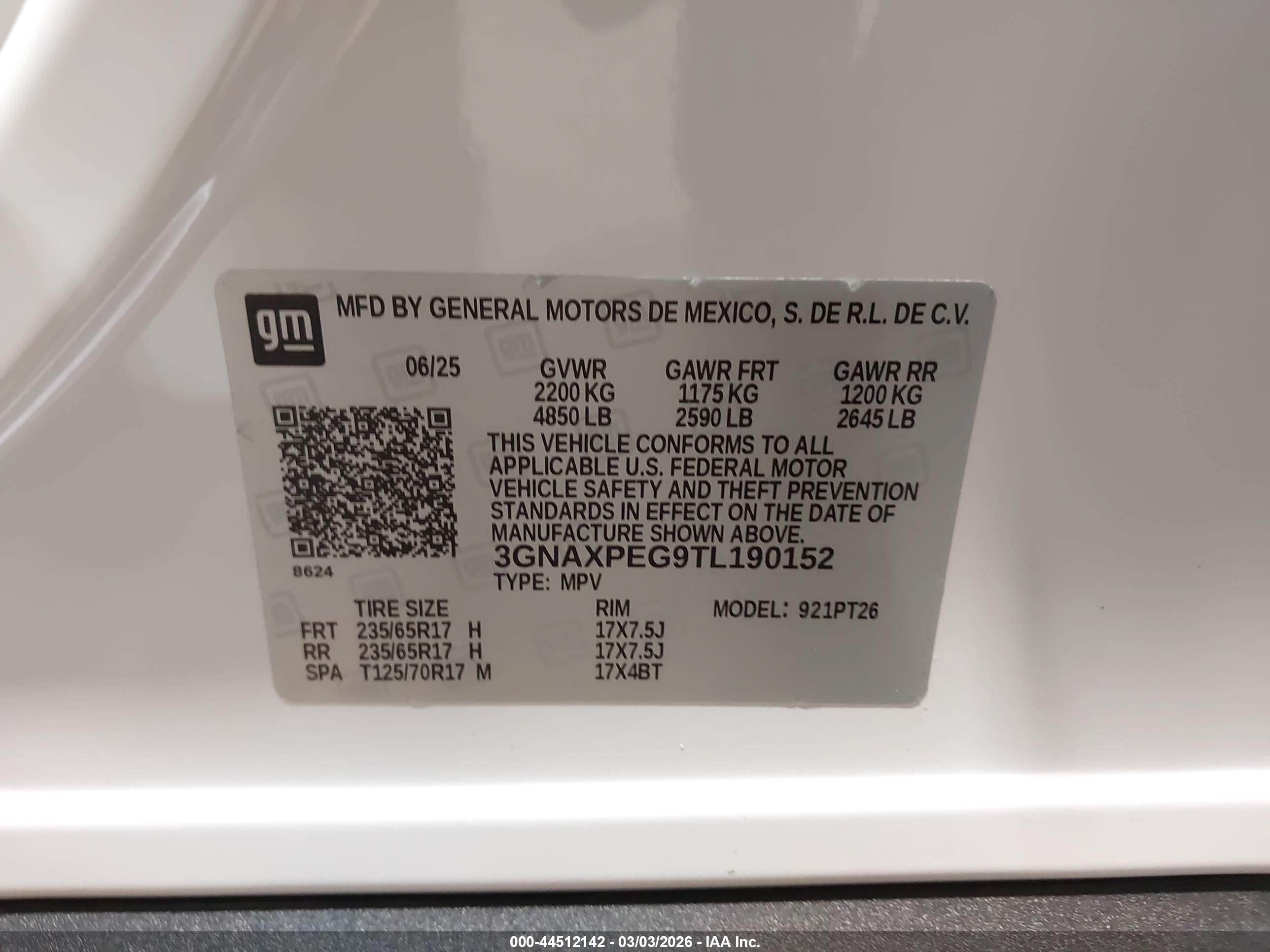 CHEVROLET EQUINOX image 9