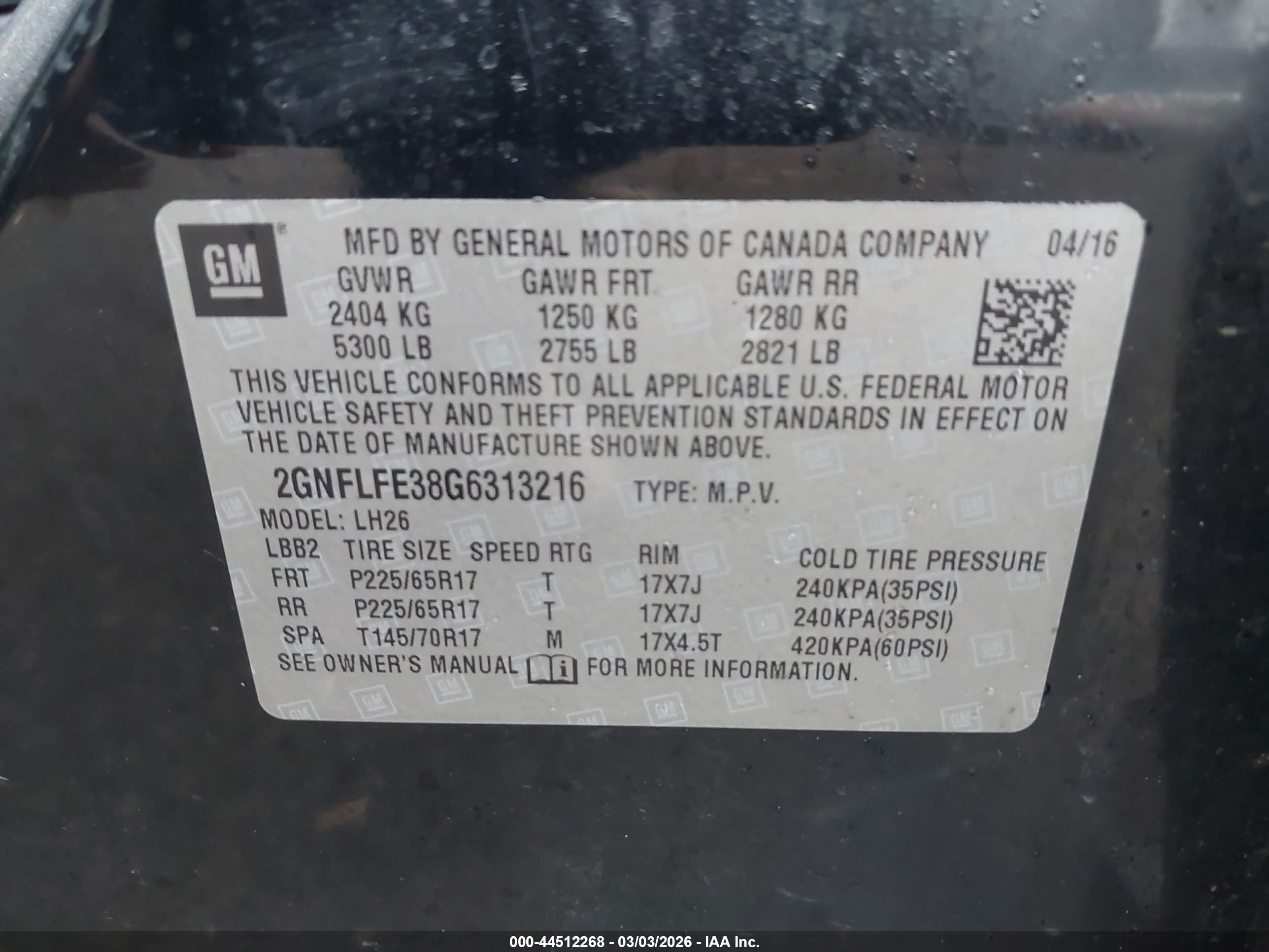 CHEVROLET EQUINOX image 9
