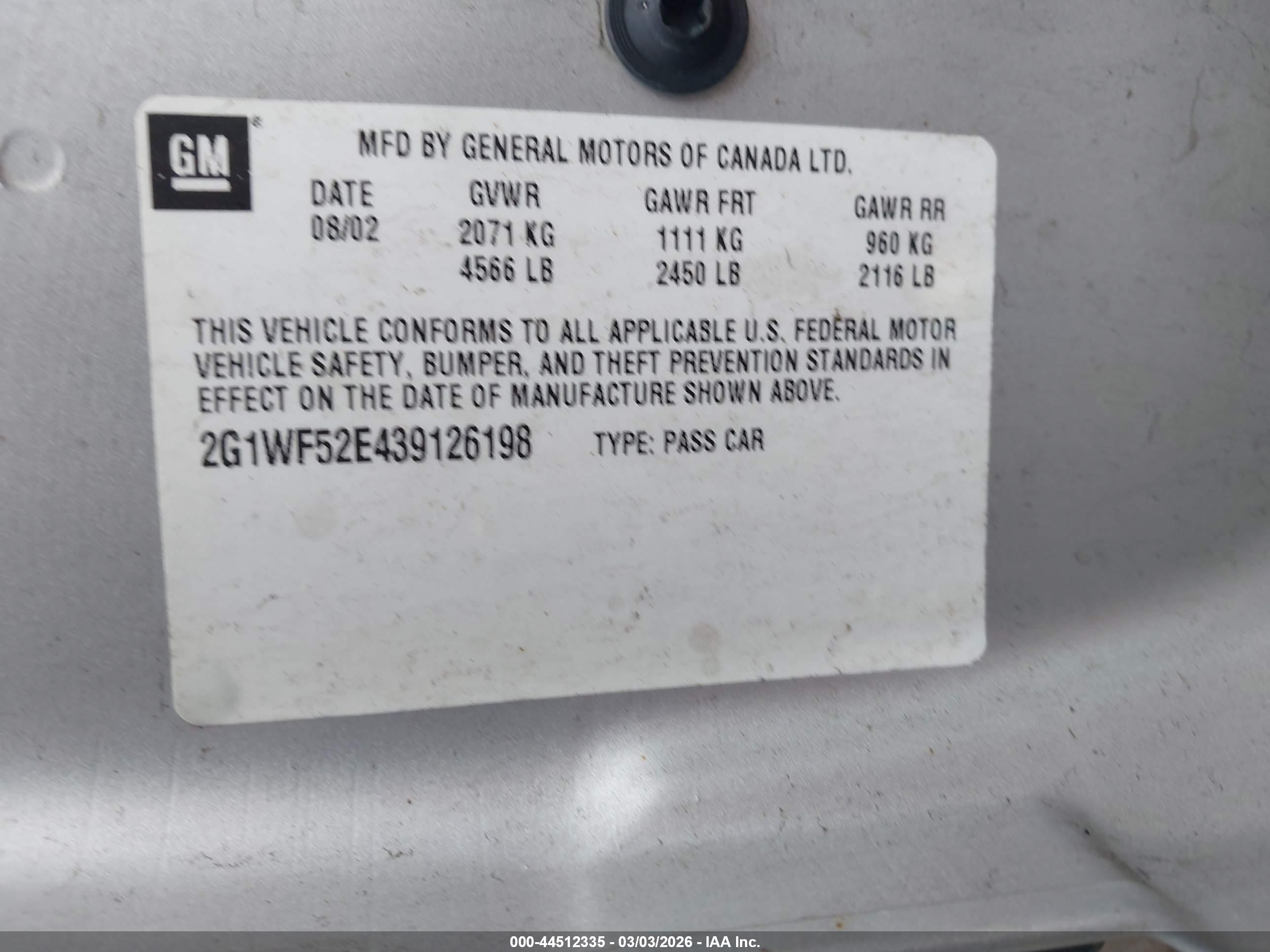 CHEVROLET IMPALA image 9