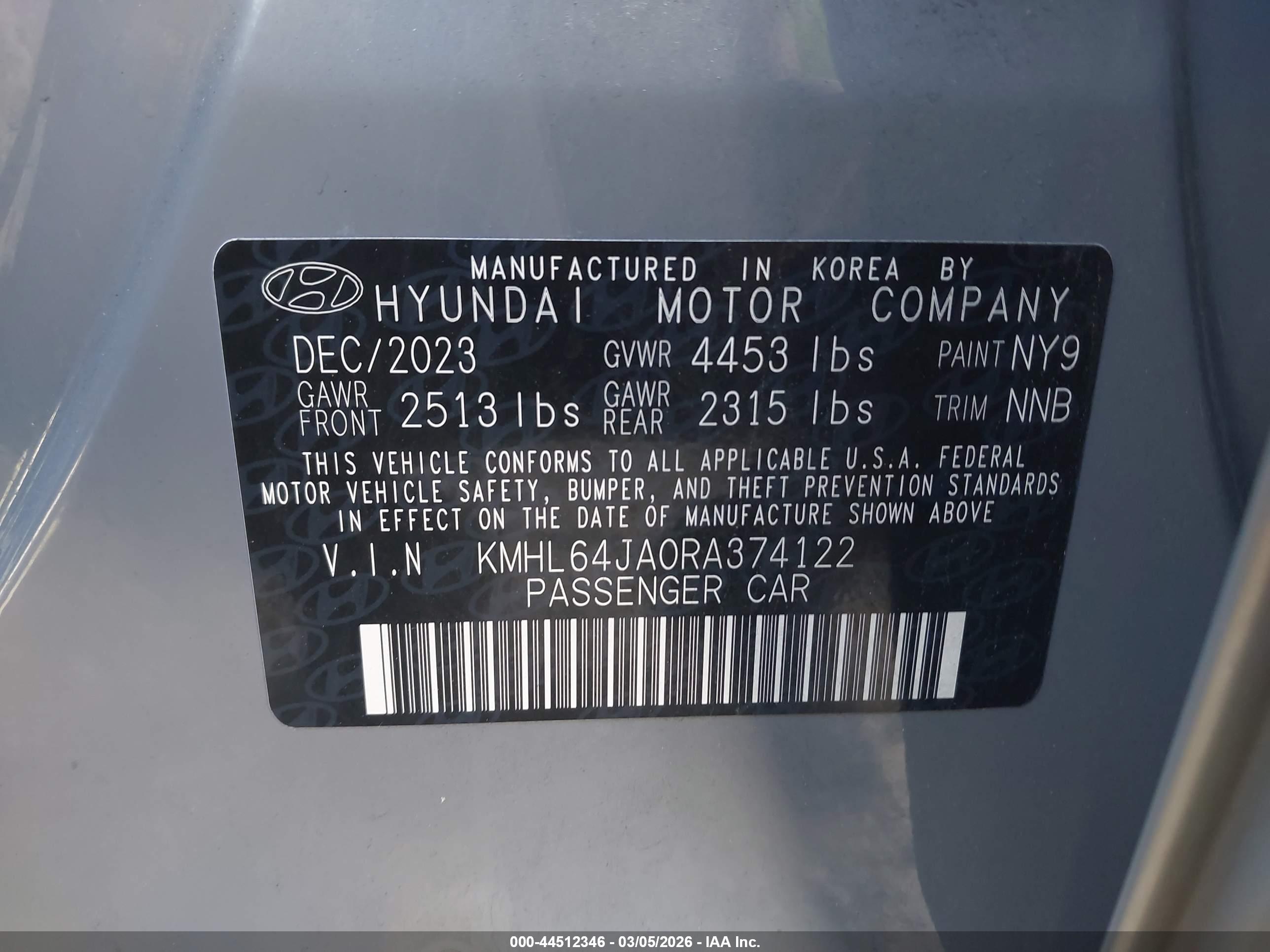 HYUNDAI SONATA image 9