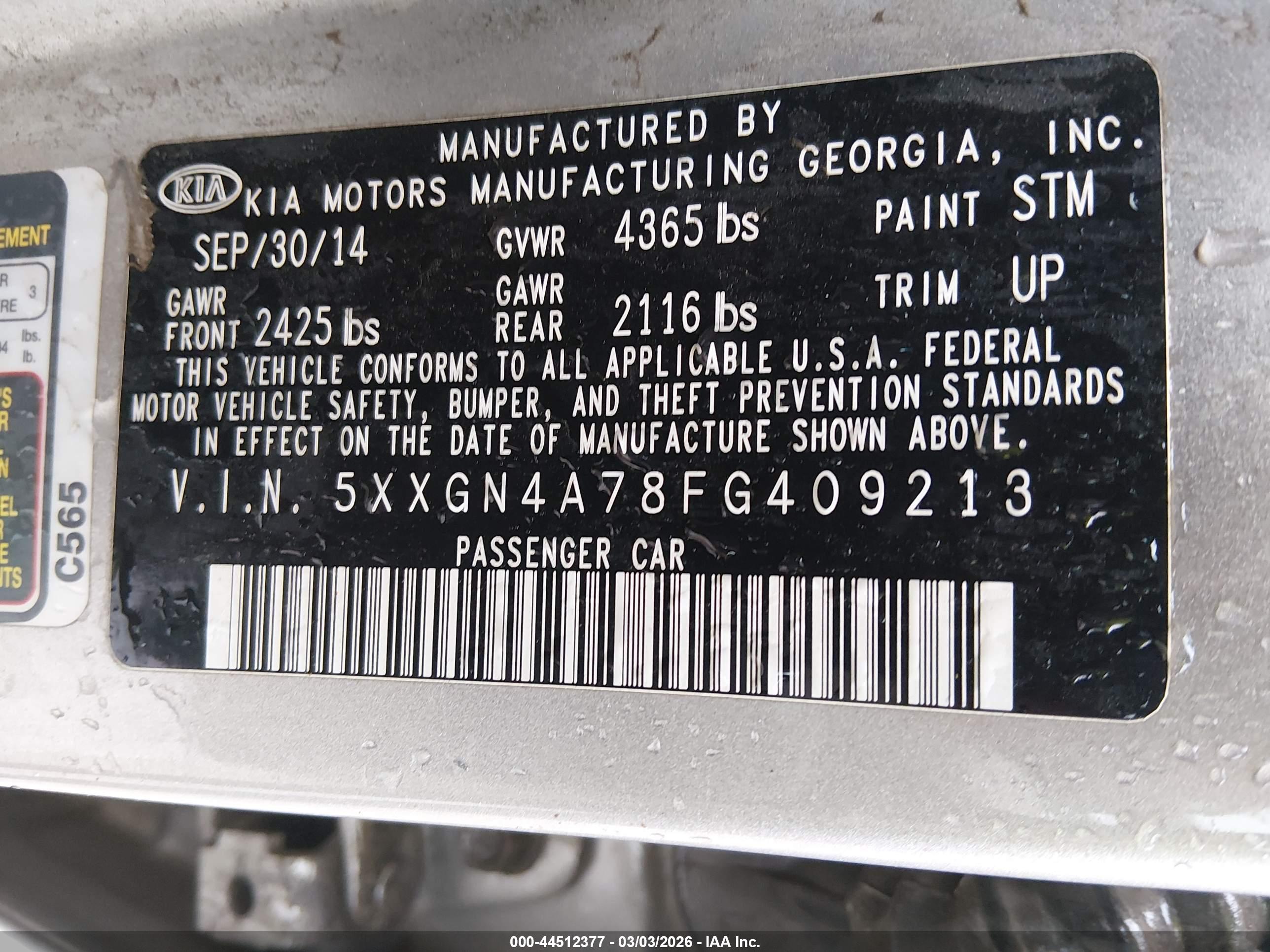 KIA OPTIMA image 9