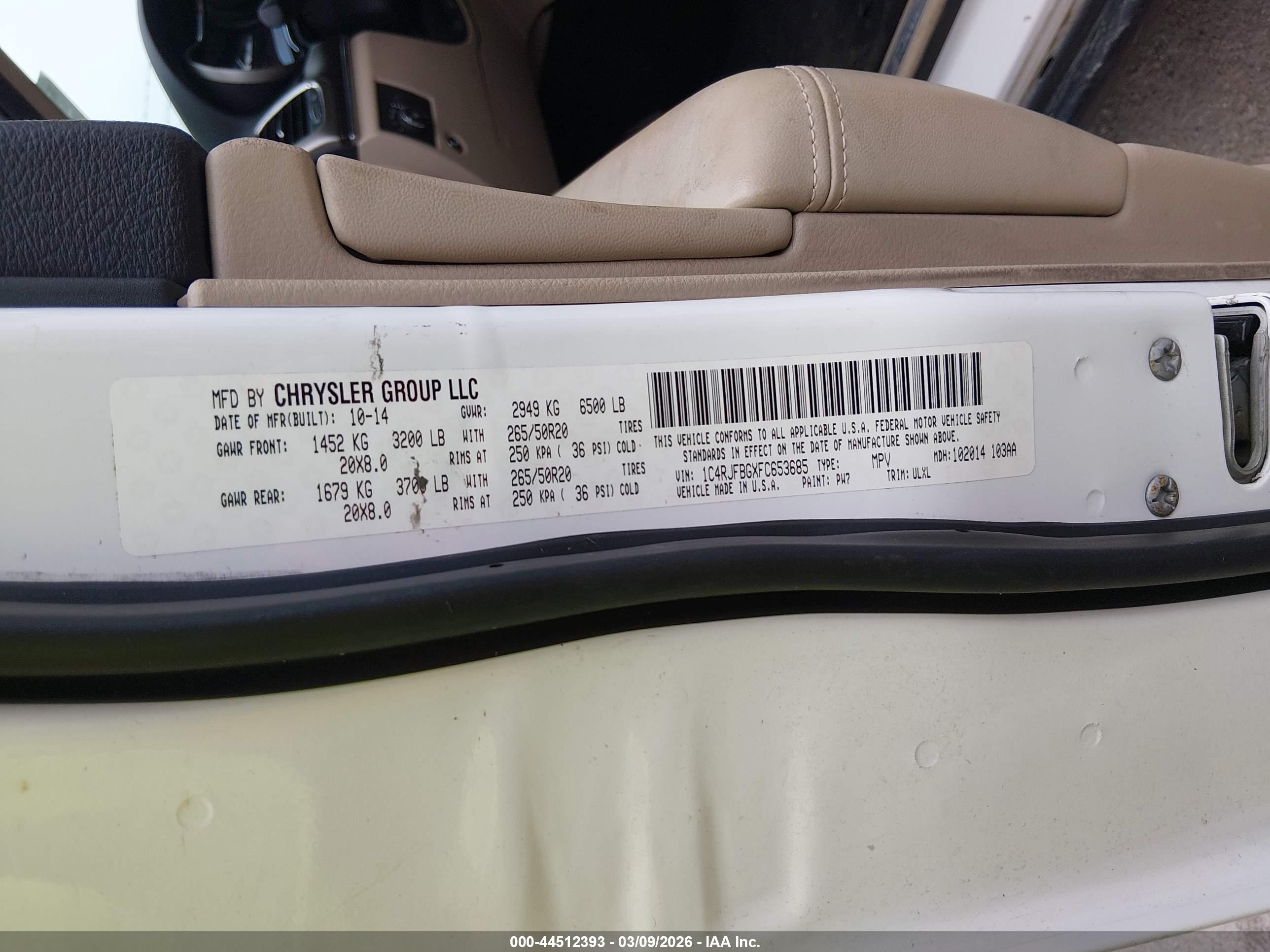 JEEP GRAND image 9