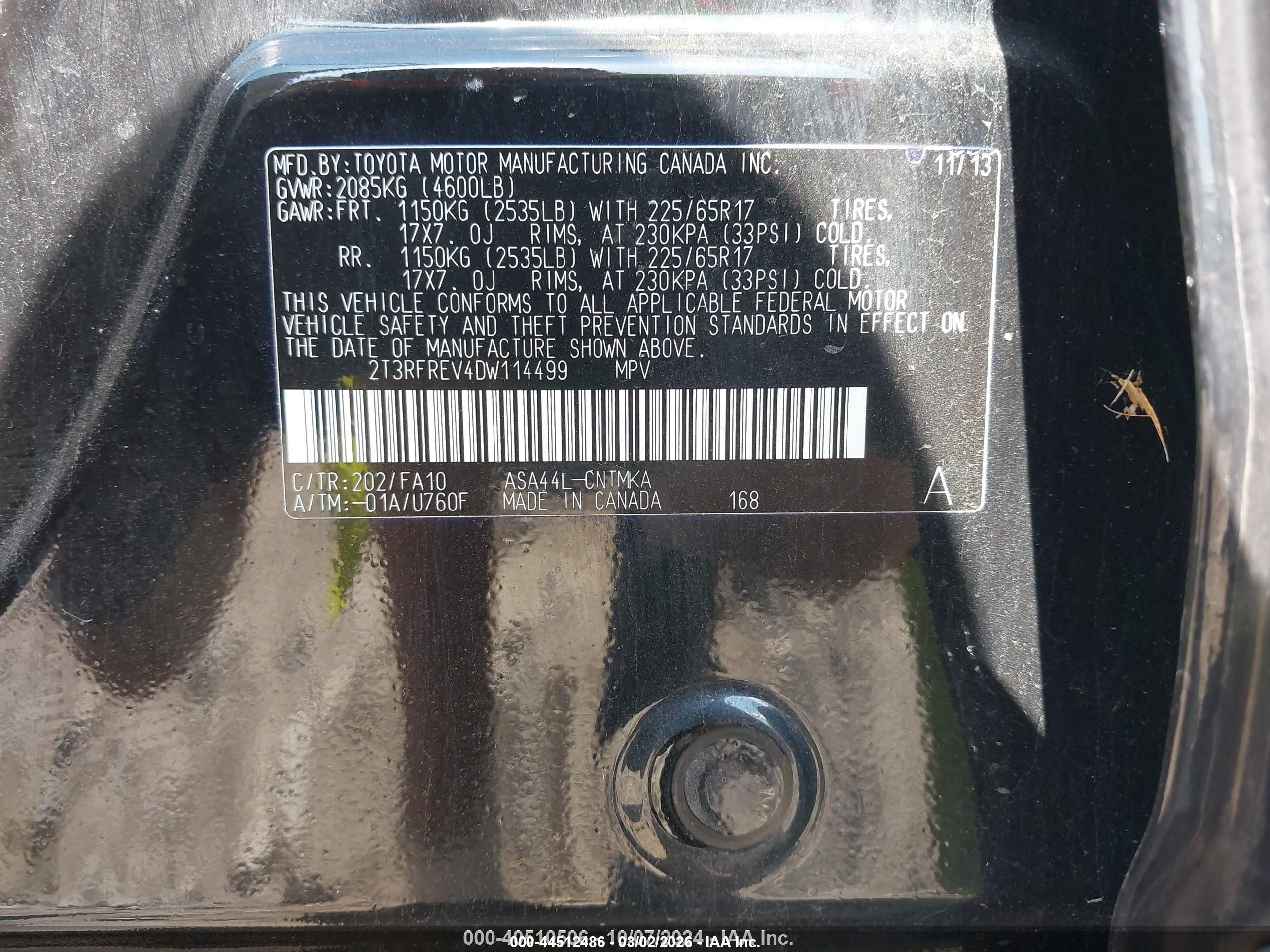 TOYOTA RAV4 image 9