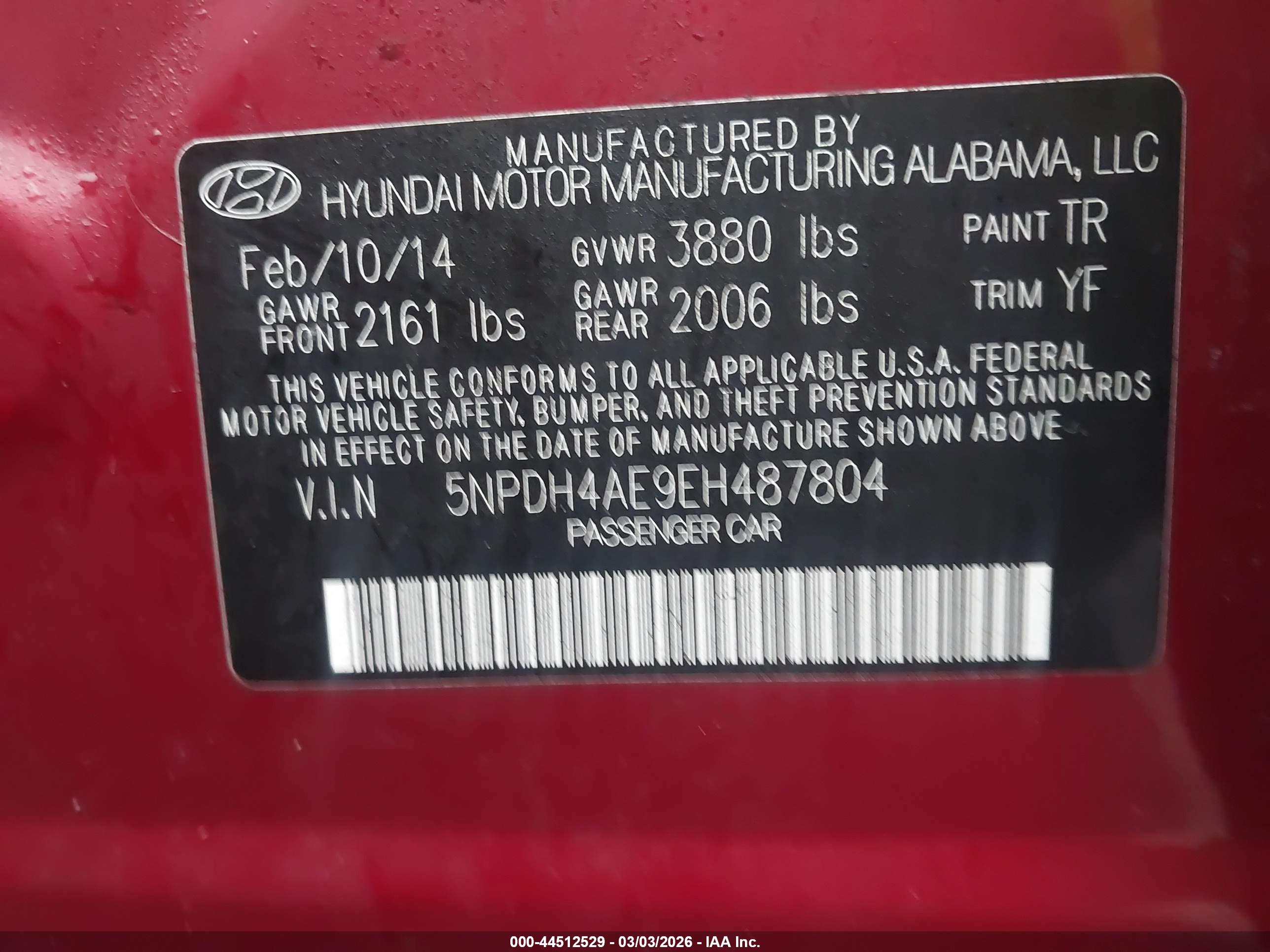 HYUNDAI ELANTRA image 9