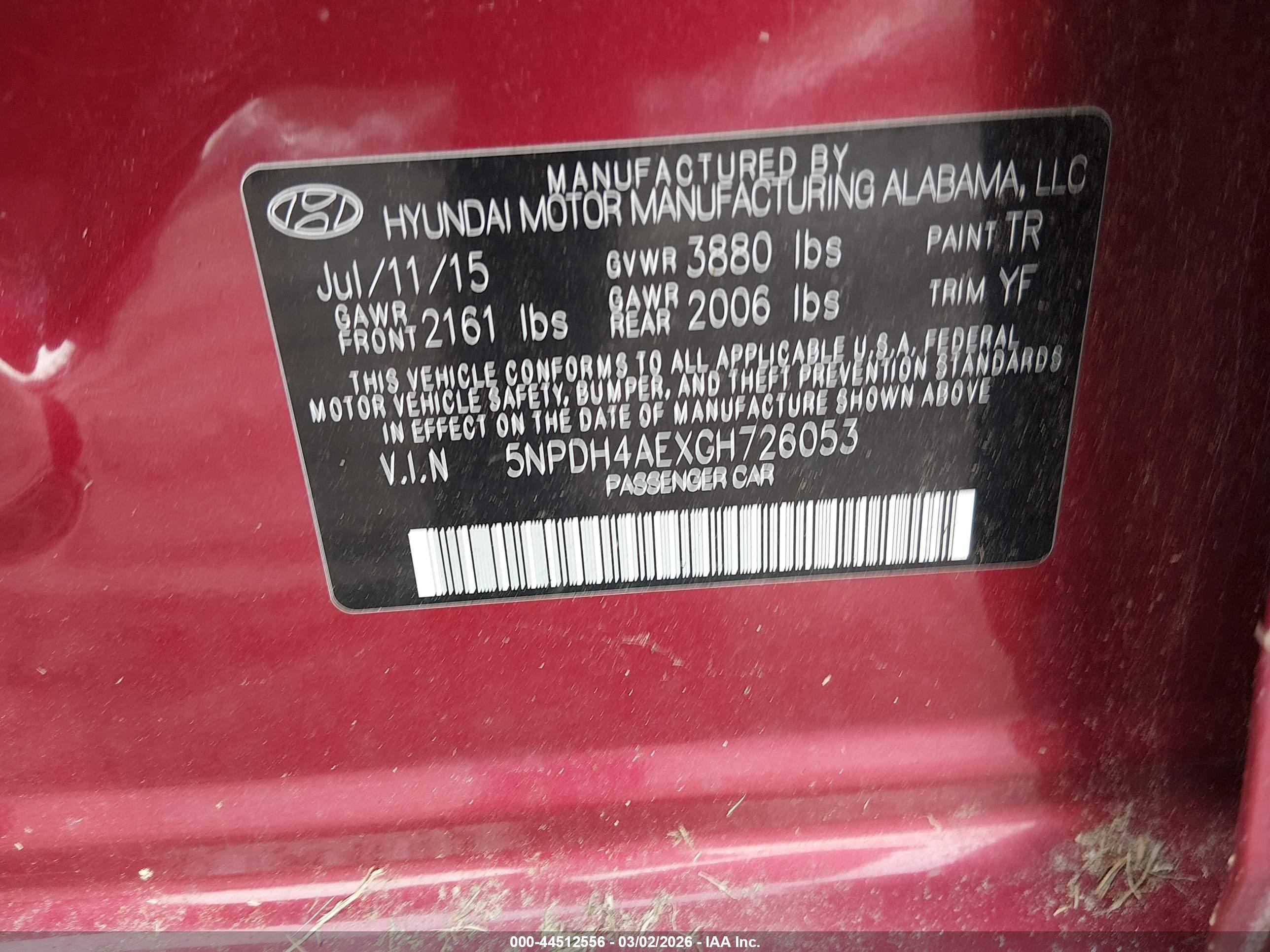 HYUNDAI ELANTRA image 9