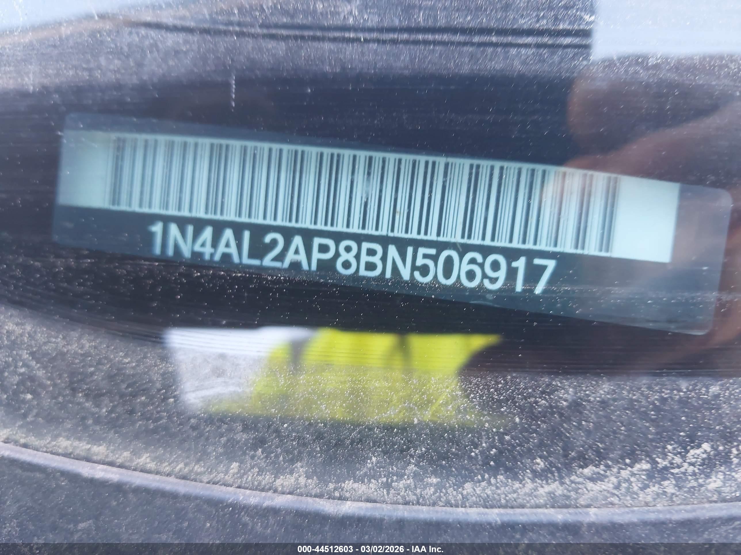NISSAN ALTIMA image 9