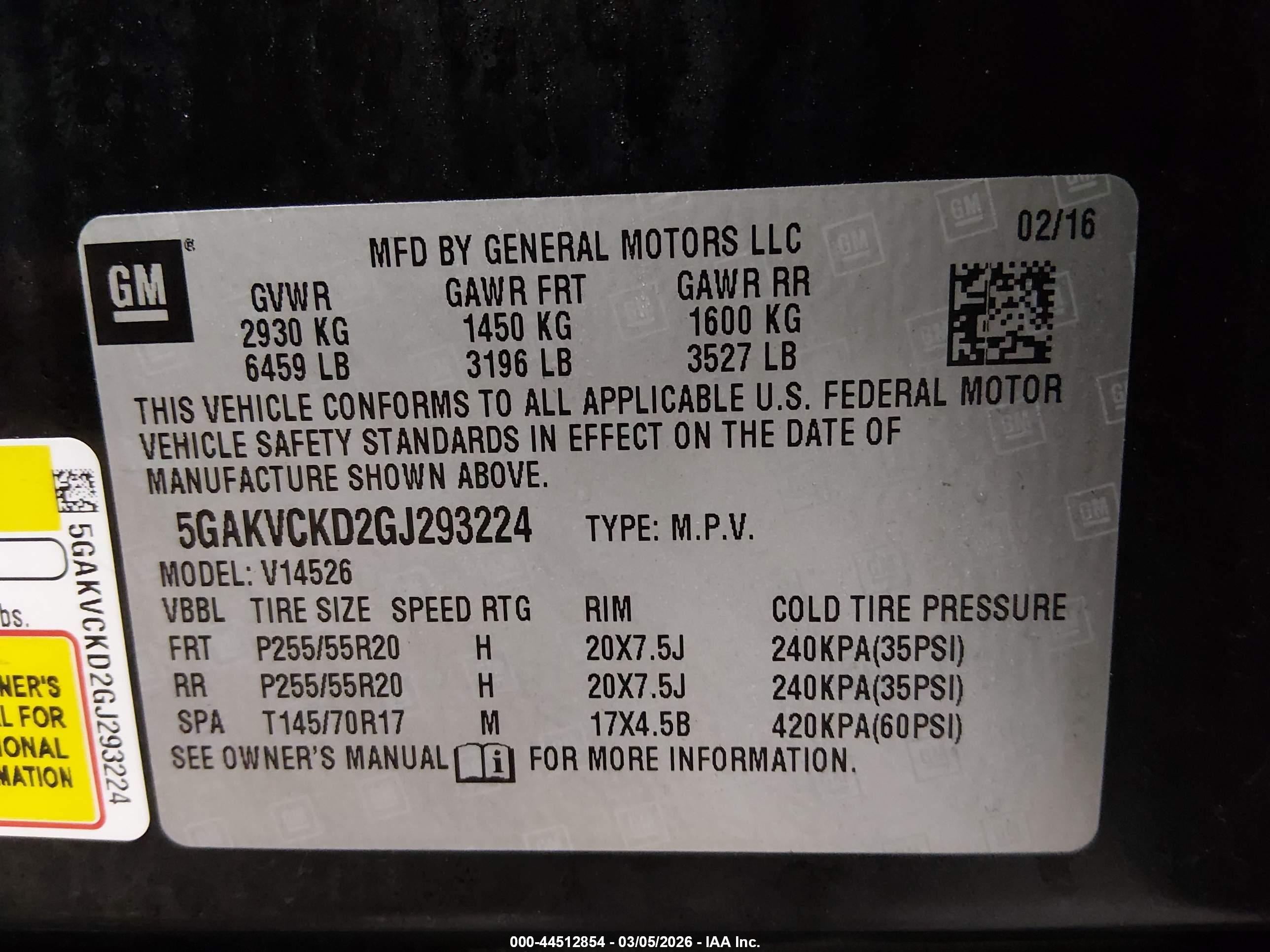BUICK ENCLAVE image 9